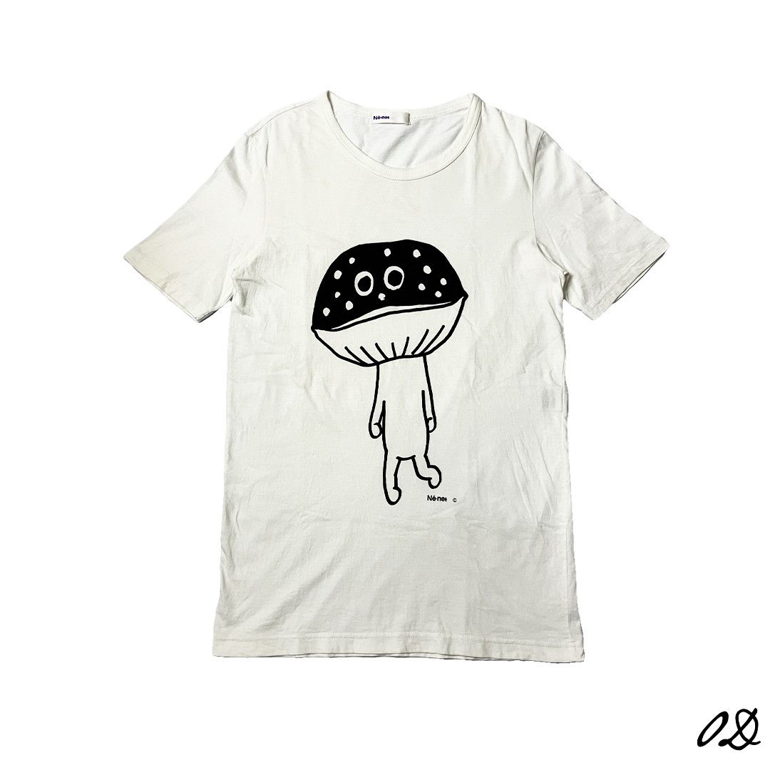 Ne-Net Ne-net by Kazuaki Takashima Whimsical Black Mushroom Shirt Size US S / EU 44-46 / 1 - 1 Thumbnail