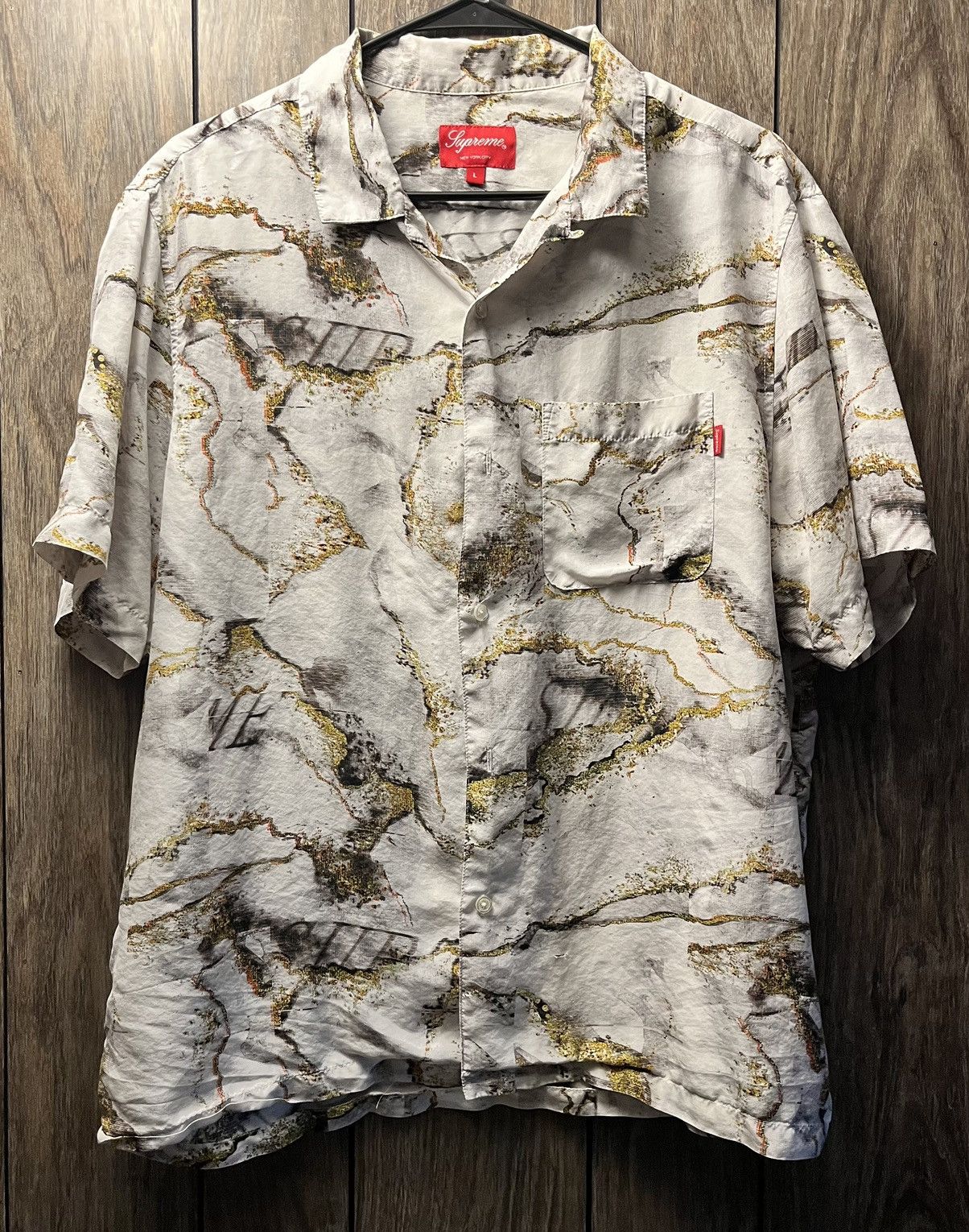 Supreme Silk Shirt | Grailed