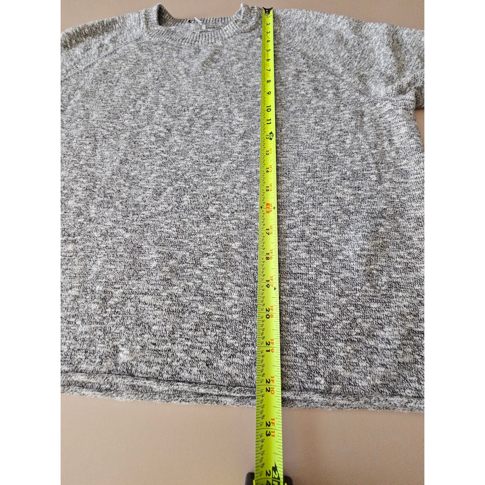 Madewell Madewell Heather Cotton Blend Crew Neck 3/4 Sleeve Sweater S Size S / US 4 / IT 40 - 6 Thumbnail