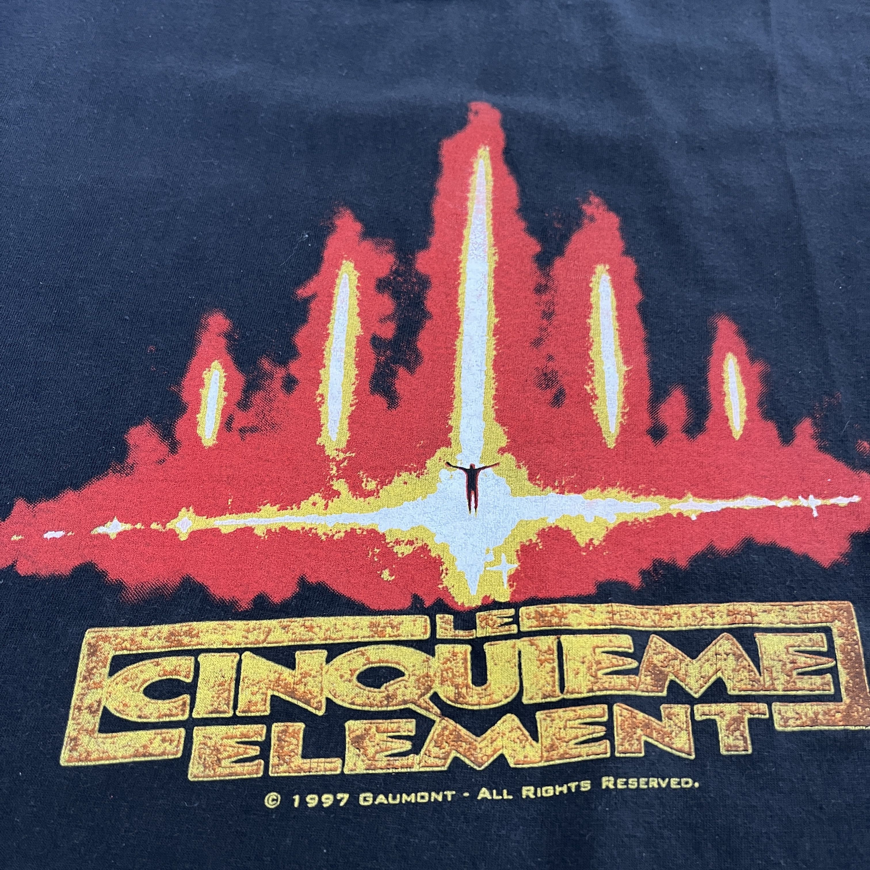 Vintage Rare Vintage 1997 The Fifth Element Official Promo T Shirt Size US S / EU 44-46 / 1 - 3 Thumbnail