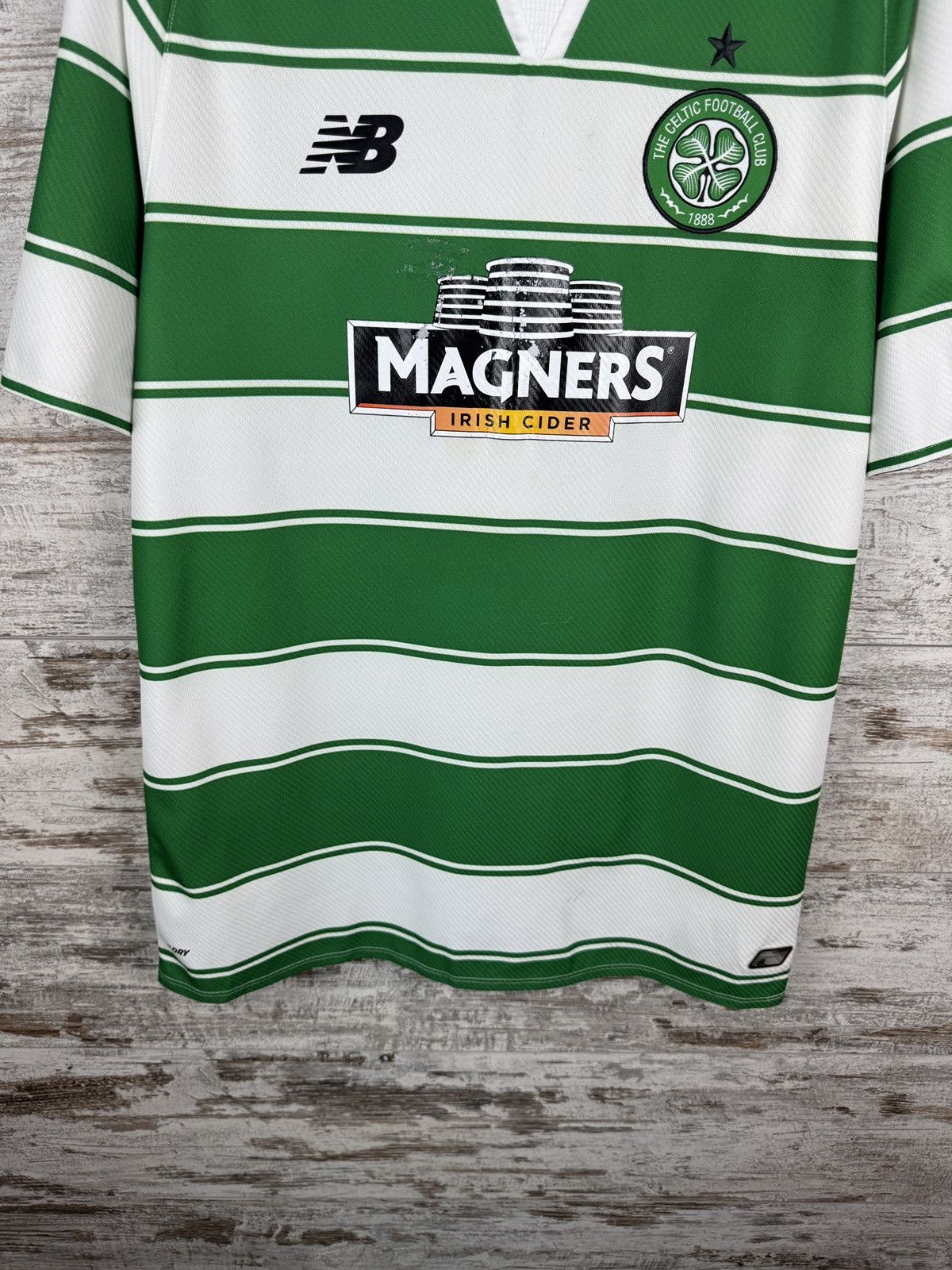 New Balance × Vintage Mens Vintage New Balance Celtic FC T-shirt soccer jersey Size US L / EU 52-54 / 3 - 3 Thumbnail