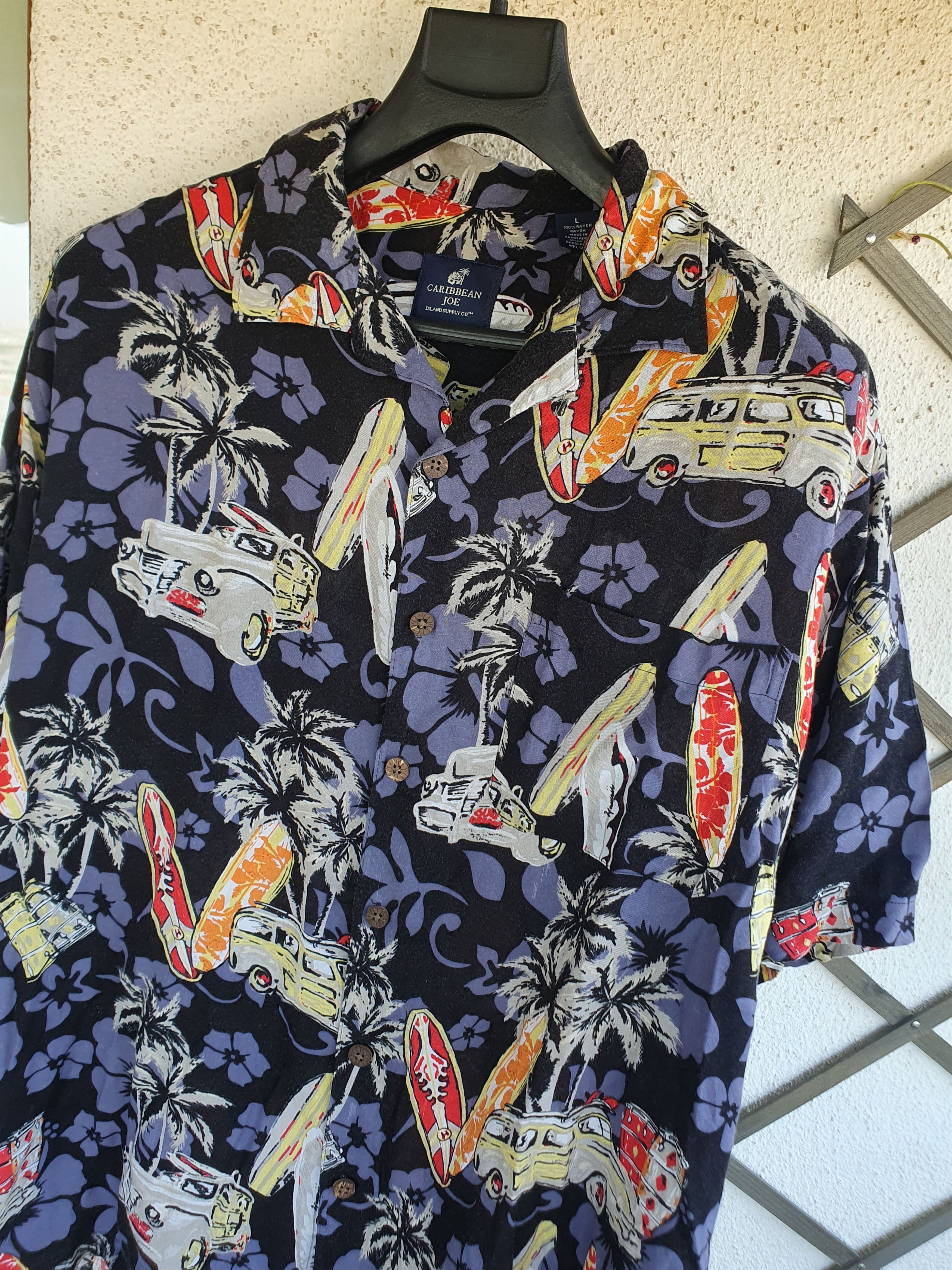 Swagger Caribbean Joe Hawaiian Shirt S14 Summer Vacation Beach sz L Size US L / EU 52-54 / 3 - 8 Thumbnail