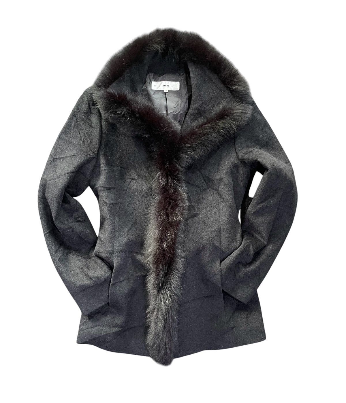 Comme Des Fuck Down × Japanese Brand Vintage Real 100% Fur Faux Fox Coat Size S / US 4 / IT 40 - 5 Thumbnail