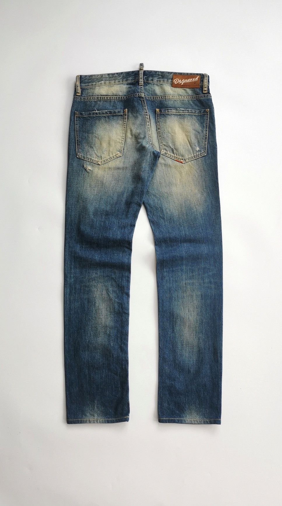 Dsquared2 Thrashed Punk Pin Needle Mud Dsquared2 Distressed Jeans Size US 33 - 8 Thumbnail