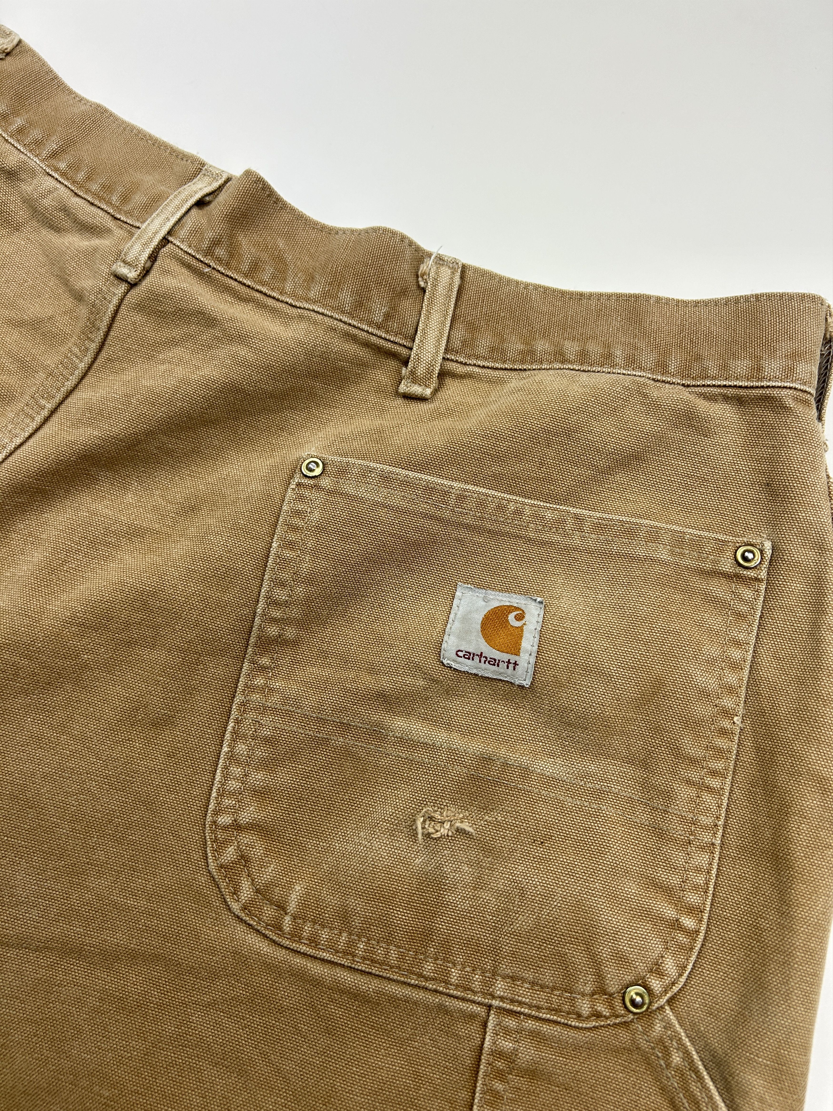 Carhartt Vintage 90s Carhartt Canvas Work-Wear Double Knee Pants 40W Size US 40 / EU 56 - 7 Thumbnail