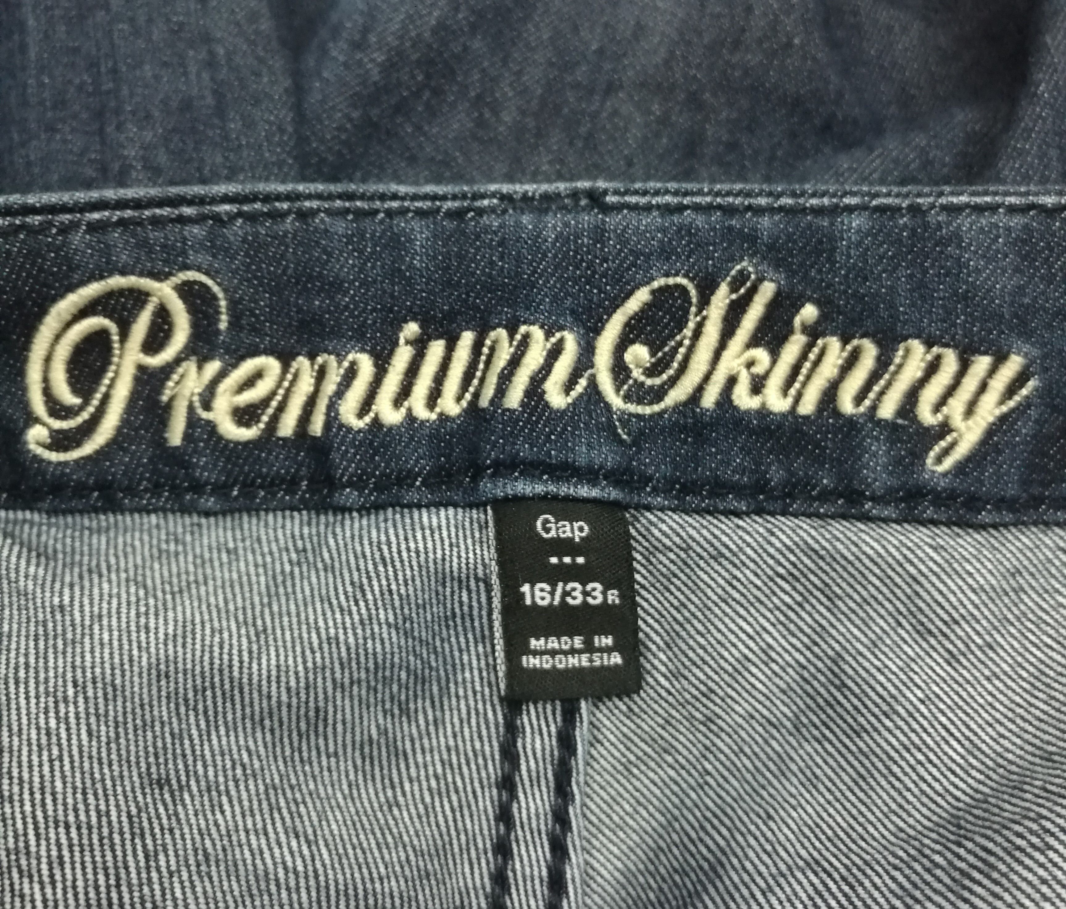 Gap Vintage Gap Premium Skinny Jeans Size US 40 / EU 56 - 12 Thumbnail