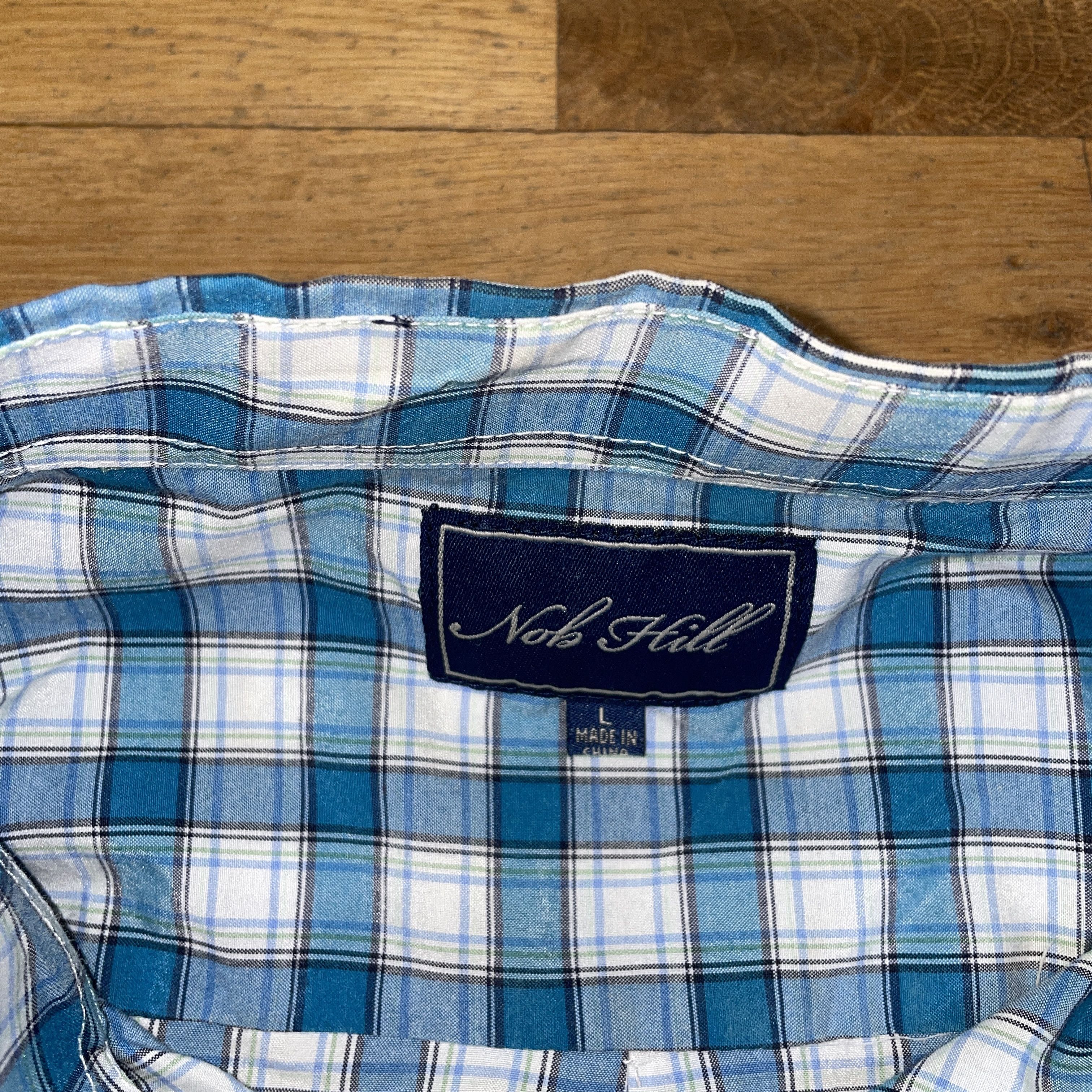 Other Nob Hill Men's Fashion Short Sleeve Summer Shirt Size L Size US L / EU 52-54 / 3 - 2 Thumbnail