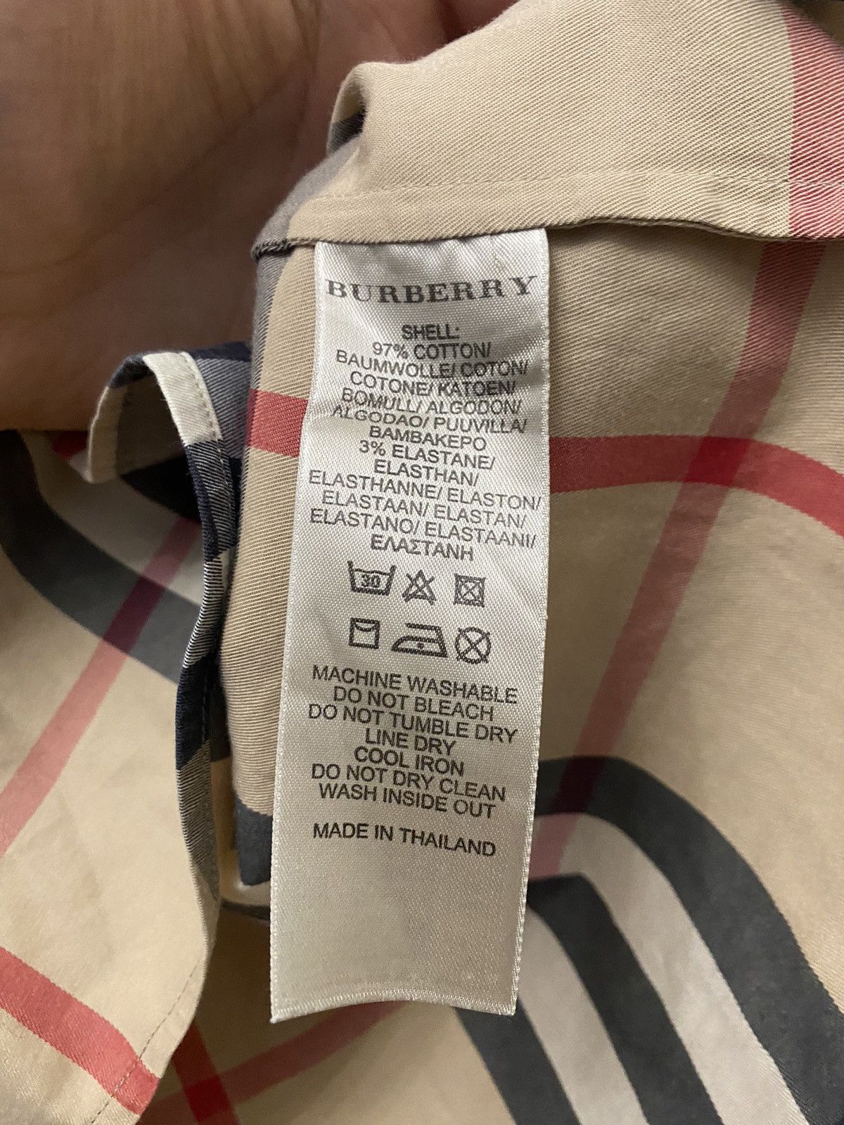 Burberry × Designer Burberry Shirt Luxury Size XS / US 0-2 / IT 36-38 - 5 Thumbnail