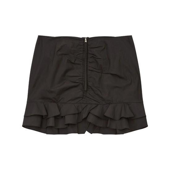 Isabel Marant Etoile ISABEL MARANT ETOILE Women Mid Skirts C1J06E JU0301FA 01BK BLACK Size 26" / US 2 / IT 38 - 1 Thumbnail