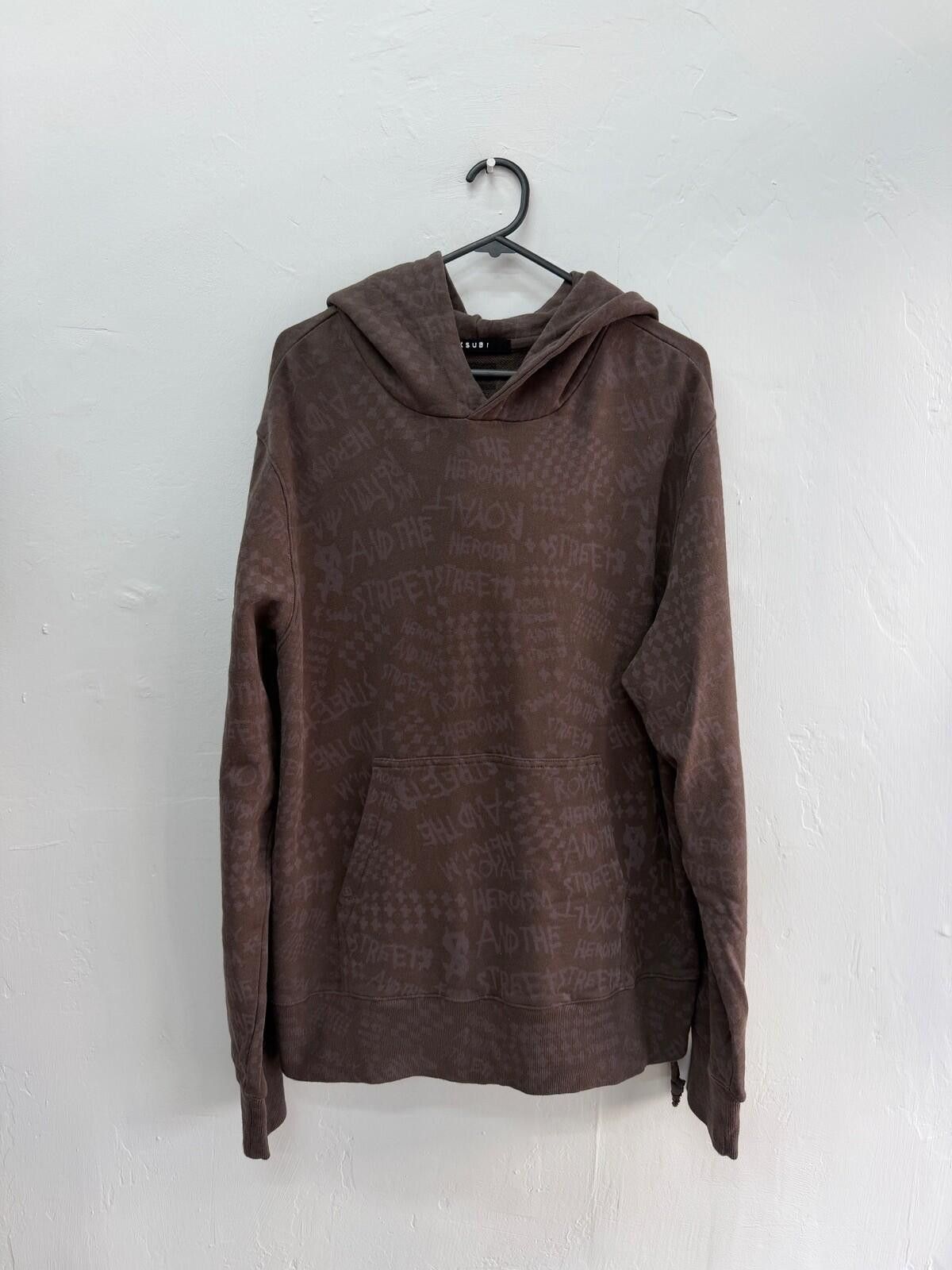 Ksubi new Ksubi mens heroism kash hoodie medium m jumper brown Size US M / EU 48-50 / 2 - 1 Thumbnail
