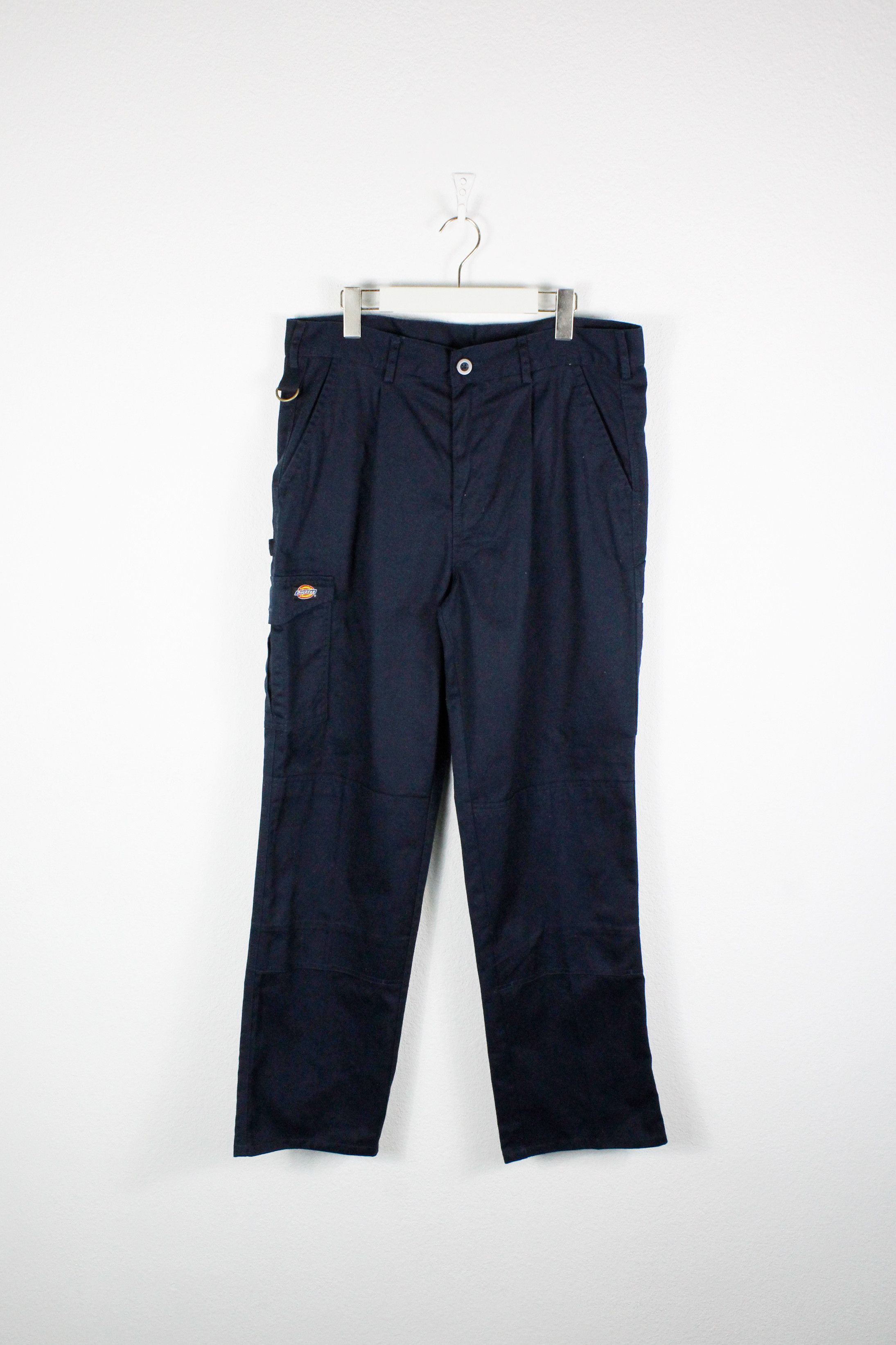 Dickies Vintage Dickies Navy Cargo Work Pants Trousers 34 Size US 34 / EU 50 - 1 Thumbnail