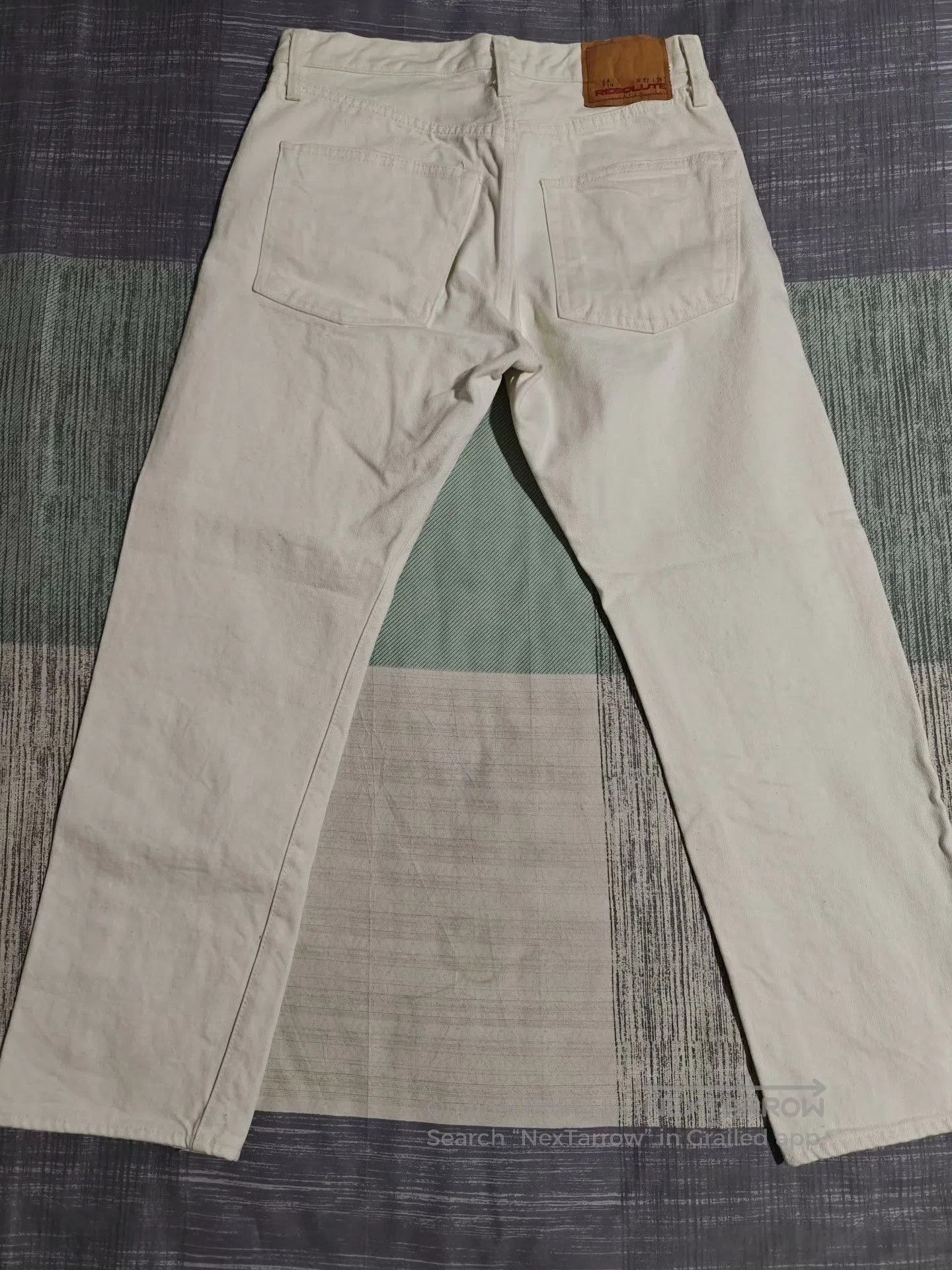 RESOLUTE RESOLUTE 710 10th Anniv White Limited Jeans. Size US 32 / EU 48 - 3 Thumbnail