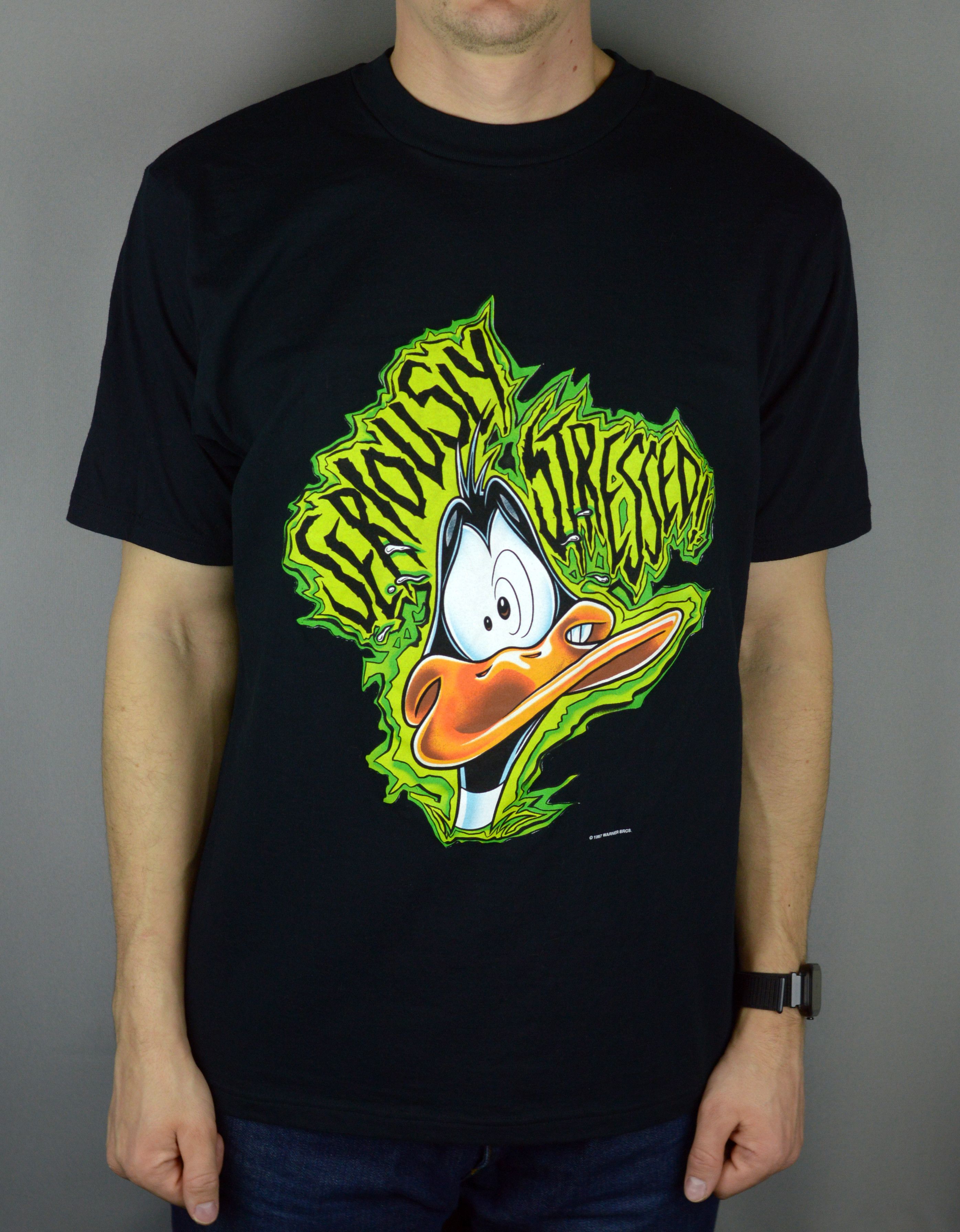 Vintage Vintage Seriously Stressed Looney Tunes 1997 t shirt Size US L / EU 52-54 / 3 - 1 Thumbnail