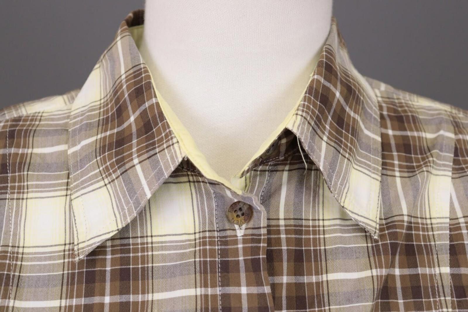 Fjallraven Fjall Raven Brown Check Hiking Button Blouse Shirt Size L Size L / US 10 / IT 46 - 6 Thumbnail