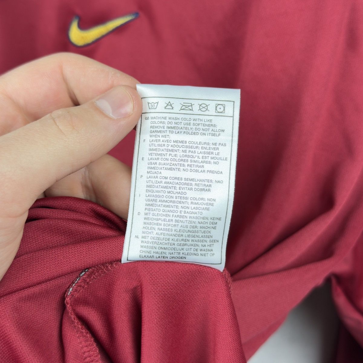 Nike FC Barcelona 99/00 Nike Longsleeve Training Top Jersey Size US XL / EU 56 / 4 - 9 Thumbnail