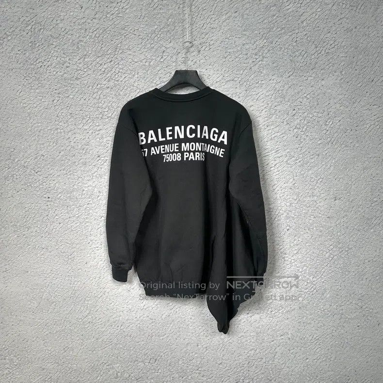 Balenciaga Balenciaga Letter printed solid color long sleeve hooded s Size M / US 6-8 / IT 42-44 - 2 Thumbnail