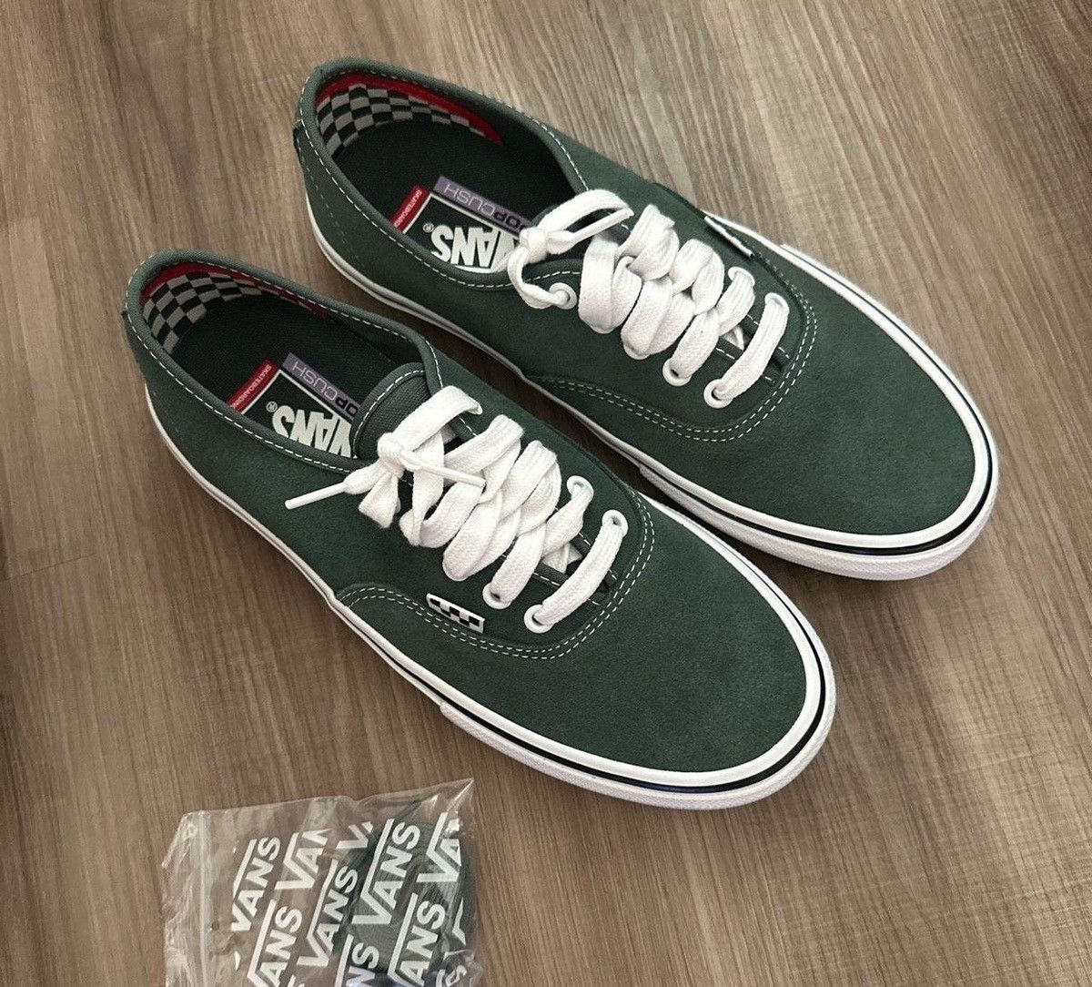 dark green vans