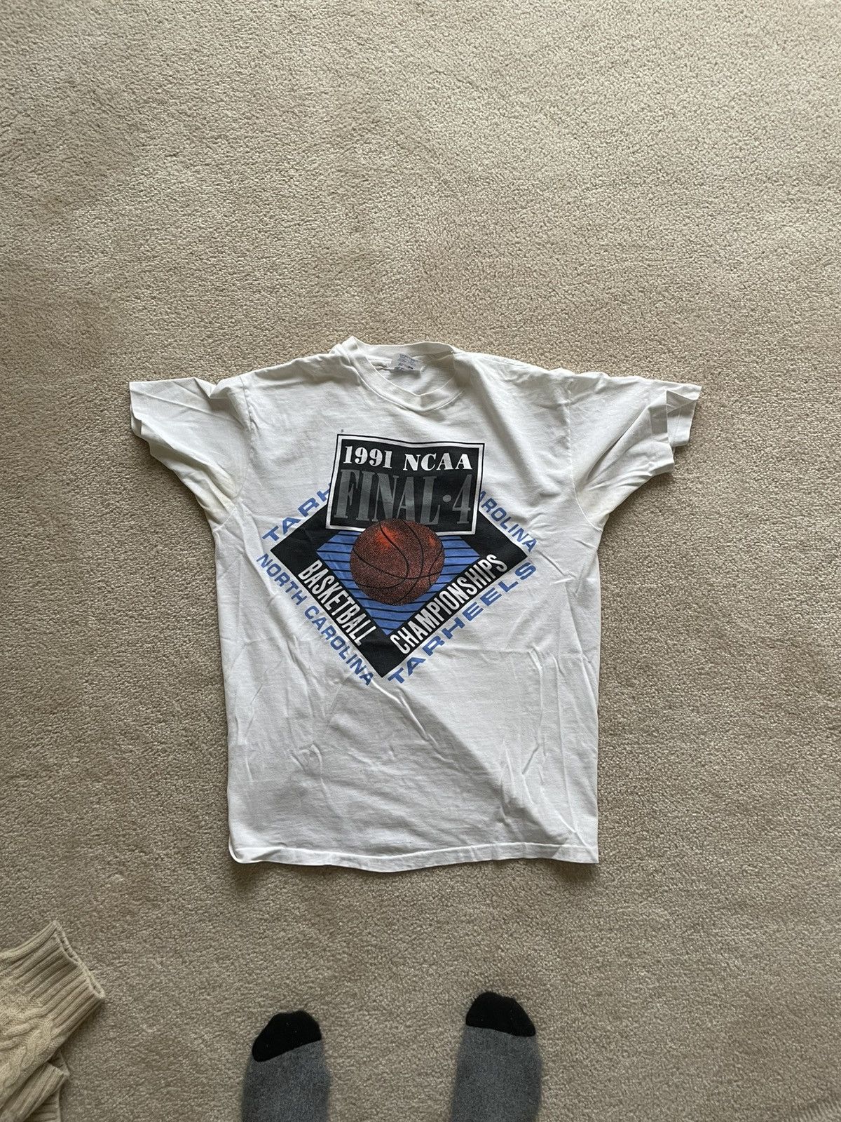 Vintage UNC 91 Tee Size US M / EU 48-50 / 2 - 1 Thumbnail