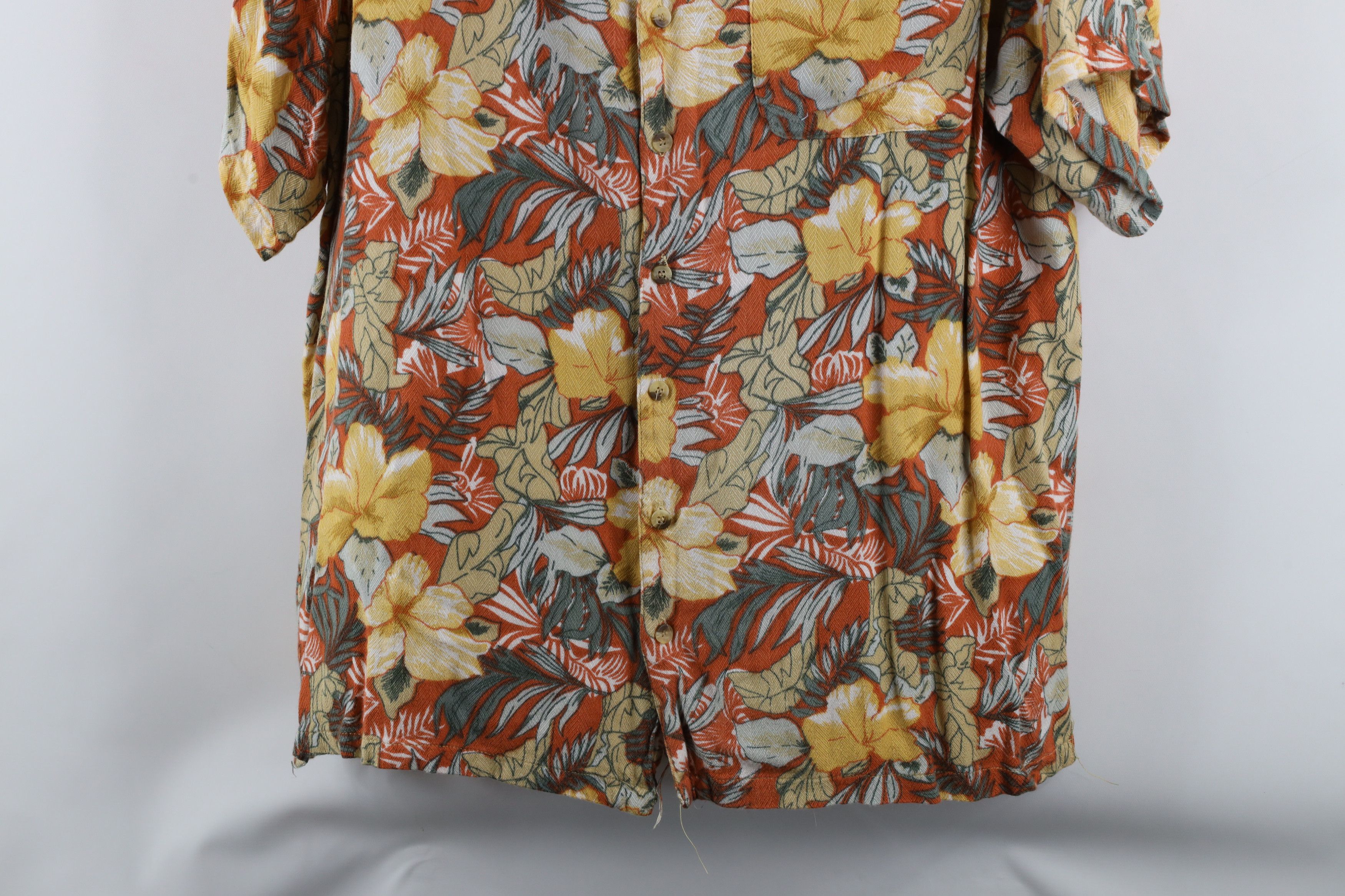 Vintage Vintage 90s Streetwear Hawaiian Camp Collar Button Shirt Size US L / EU 52-54 / 3 - 3 Thumbnail