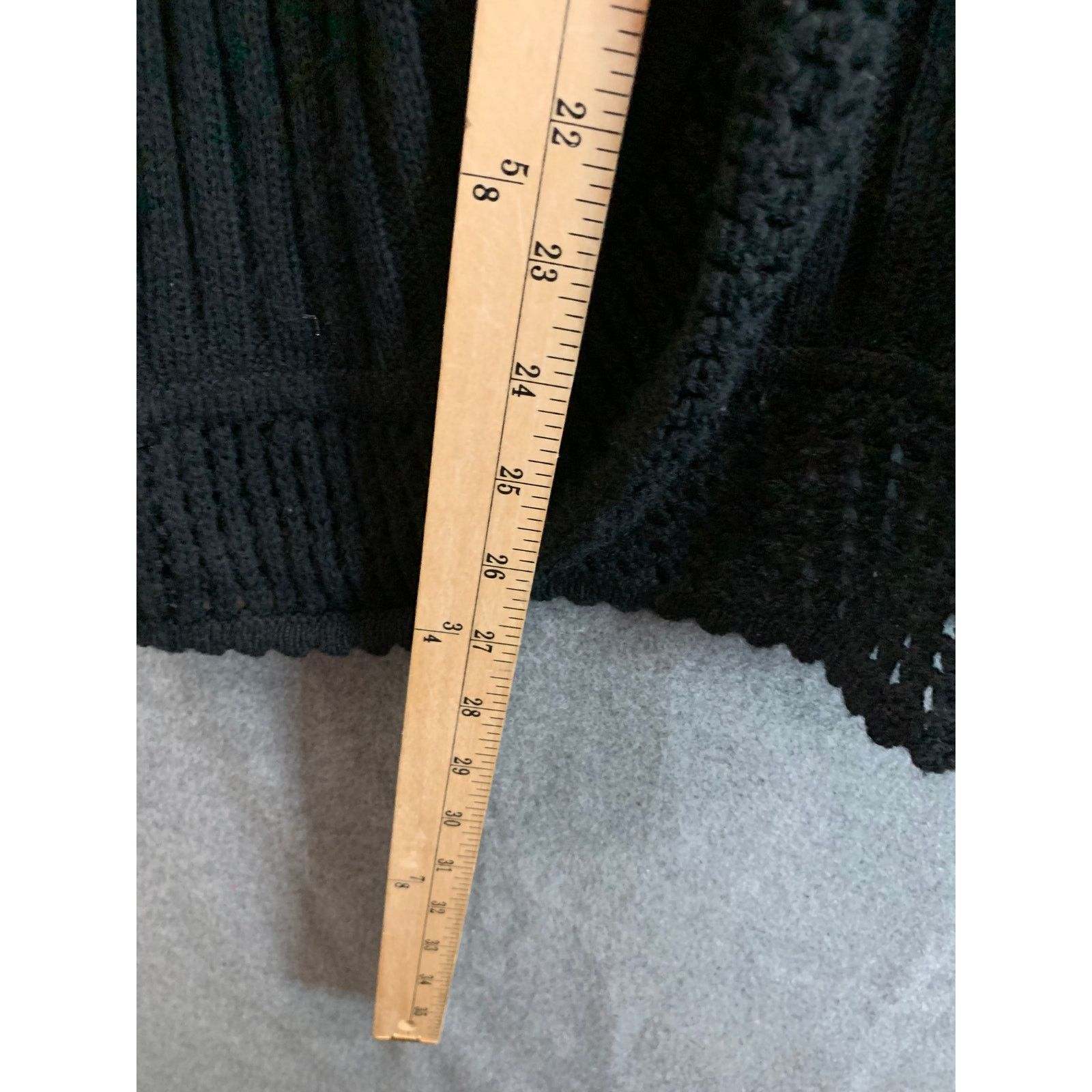 Other Everyday Clothing Cardigan Black Shirt Women Size 1X Size XL / US 12-14 / IT 48-50 - 7 Thumbnail
