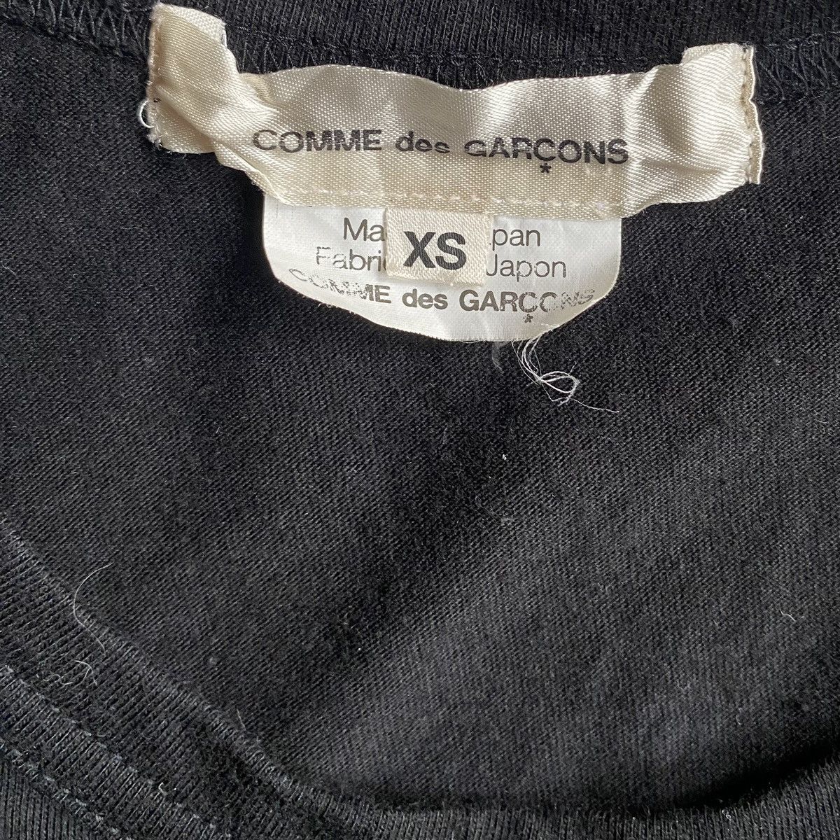 Comme des Garcons Comme des garcons cut out hole tee Size XS / US 0-2 / IT 36-38 - 4 Thumbnail