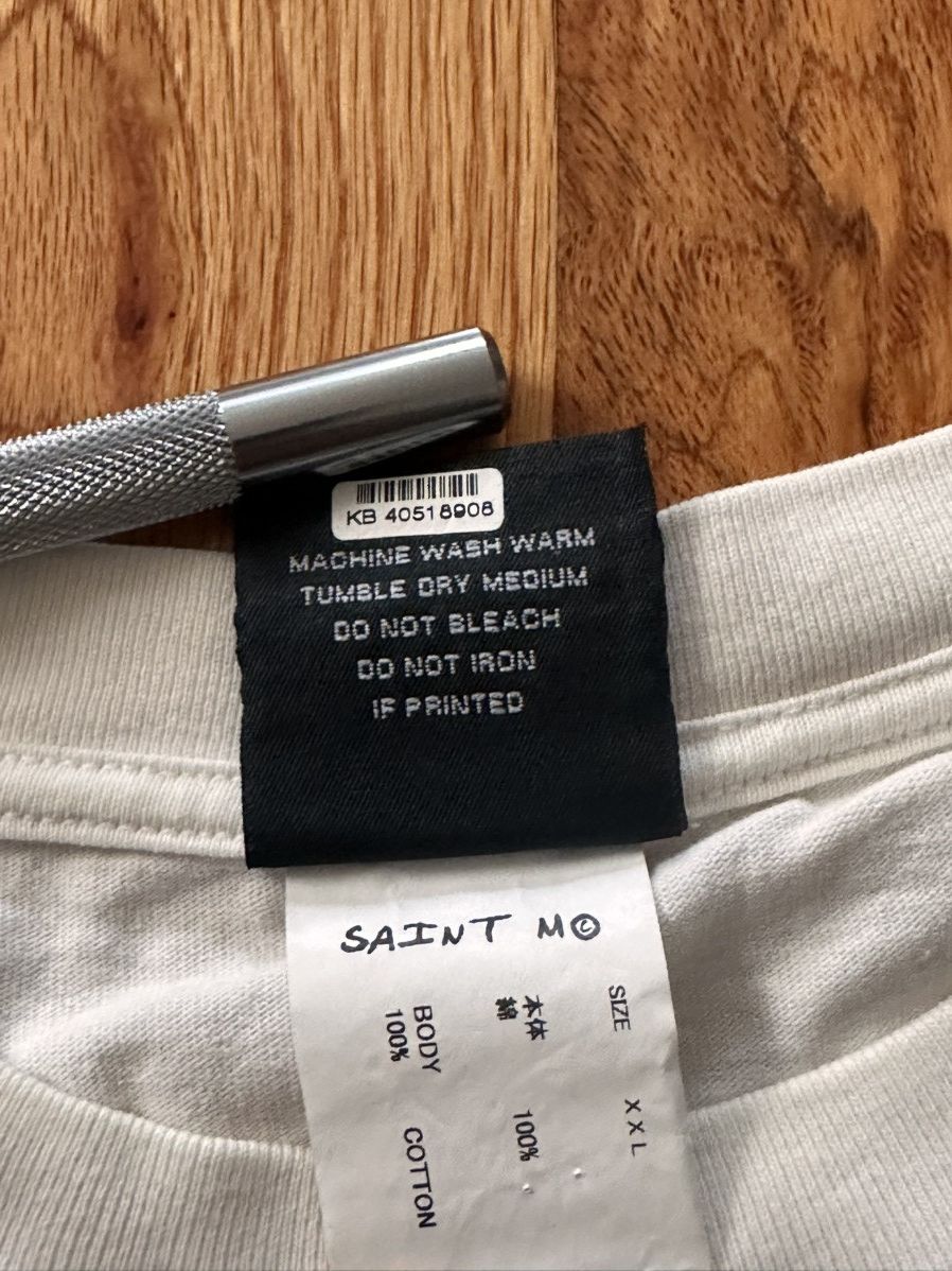 Saint Michael Saint mxxxxxx tee Size US XXL / EU 58 / 5 - 4 Thumbnail