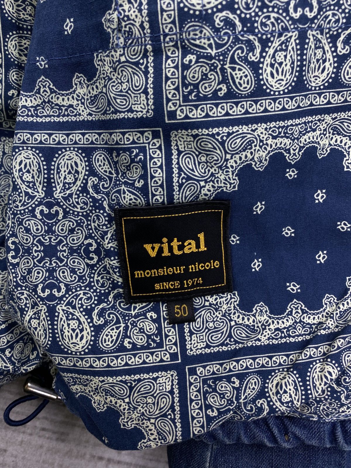 Designer × Nicole Club × Vintage Vintage Vital Monsieur Nicole Puffer Down Button Jacket Size US M / EU 48-50 / 2 - 9 Thumbnail
