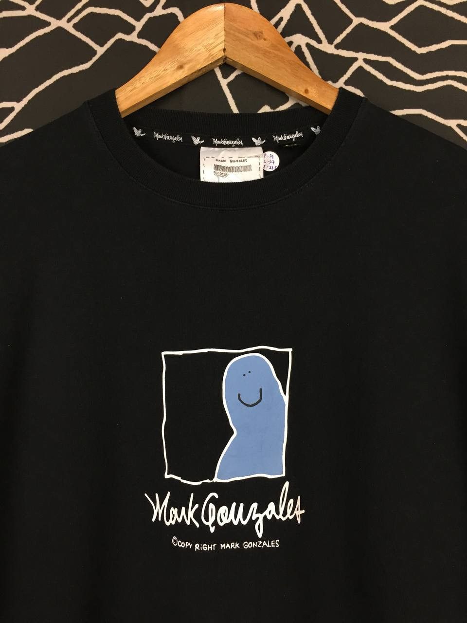Vintage Vtg Mark Gonzales Skateboard longsleeve Tee Size US L / EU 52-54 / 3 - 3 Thumbnail