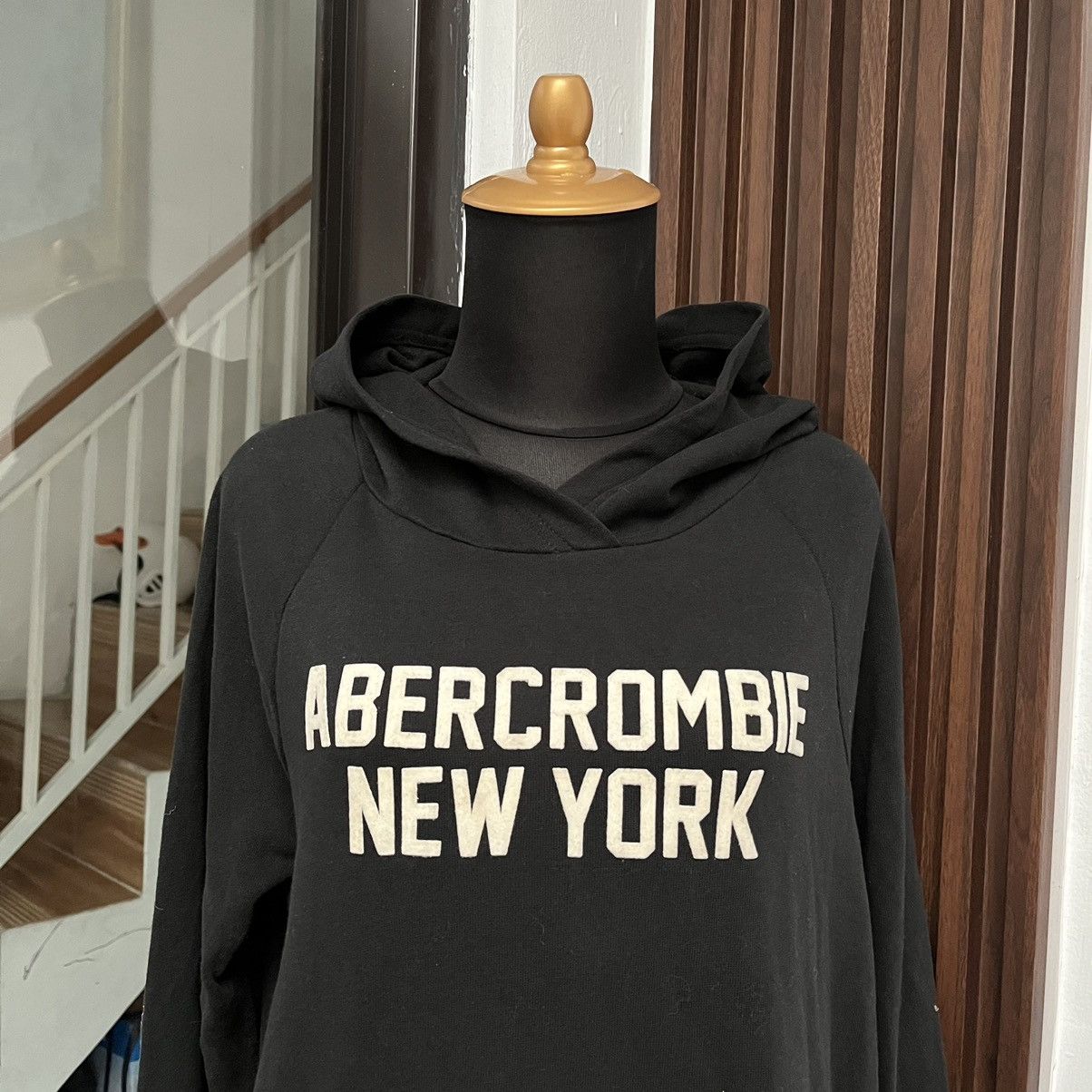Abercrombie & Fitch New Old Stock Abercrombie & Fitch New York Pull Over Hoodie Size L / US 10 / IT 46 - 3 Thumbnail