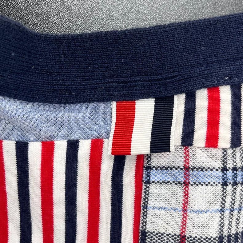 Thom Browne Thom Browne Size 3Check PATCH 4-button cardigan 3 2501-Next Size US L / EU 52-54 / 3 - 8 Thumbnail