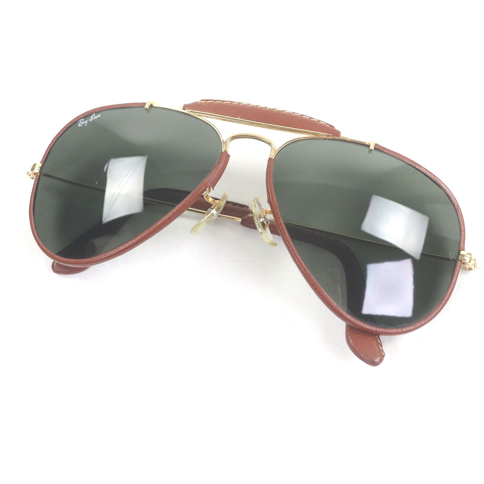 Other Ray-Ban Ray-Ban Outdoors Man II Sunglasses Leather Sunglasses DUTY FREE for USA Size ONE SIZE - 1 Thumbnail