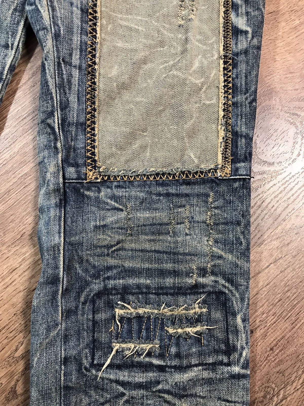 Japanese Brand × Vintage Vintage Distressed Denim Pants Jeans Size 28" / US 6 / IT 42 - 5 Thumbnail