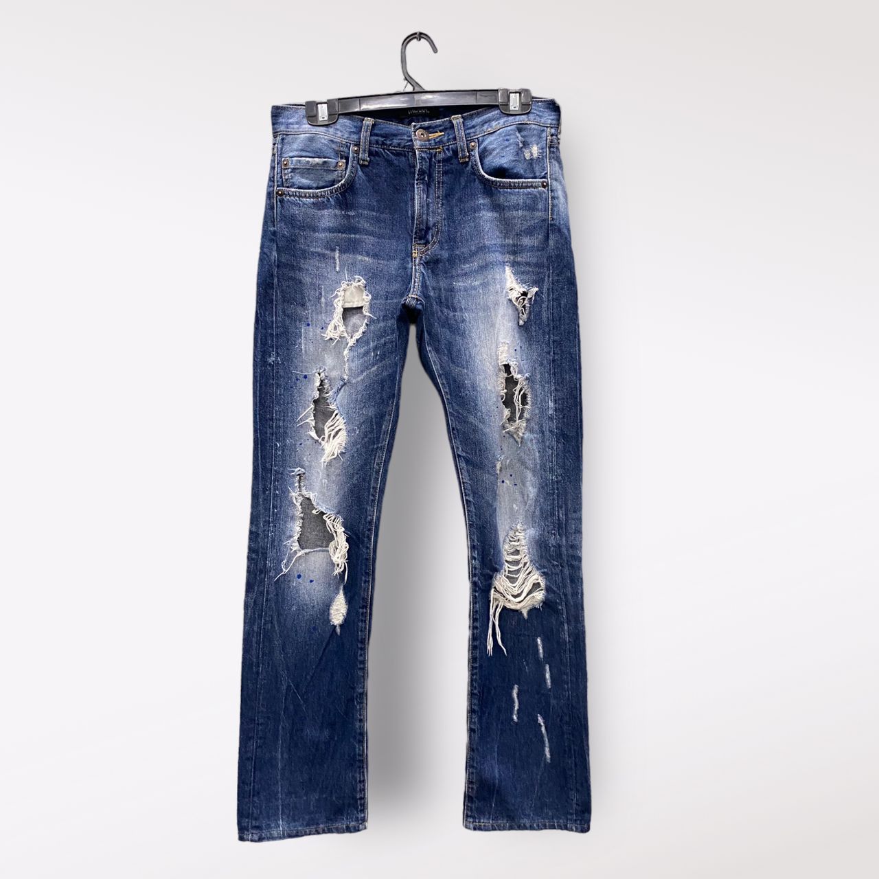 💥BEST OFFER💥VALMAN JEANS DOT COLOUR RAPPER DENIM