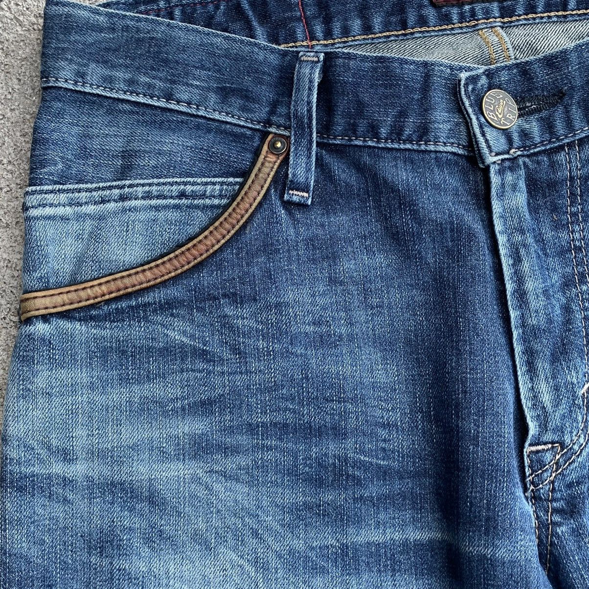 Edwin Vintage Edwin Tokyo Japan Blue Trip Denim Jeans W32 Size US 32 / EU 48 - 6 Thumbnail