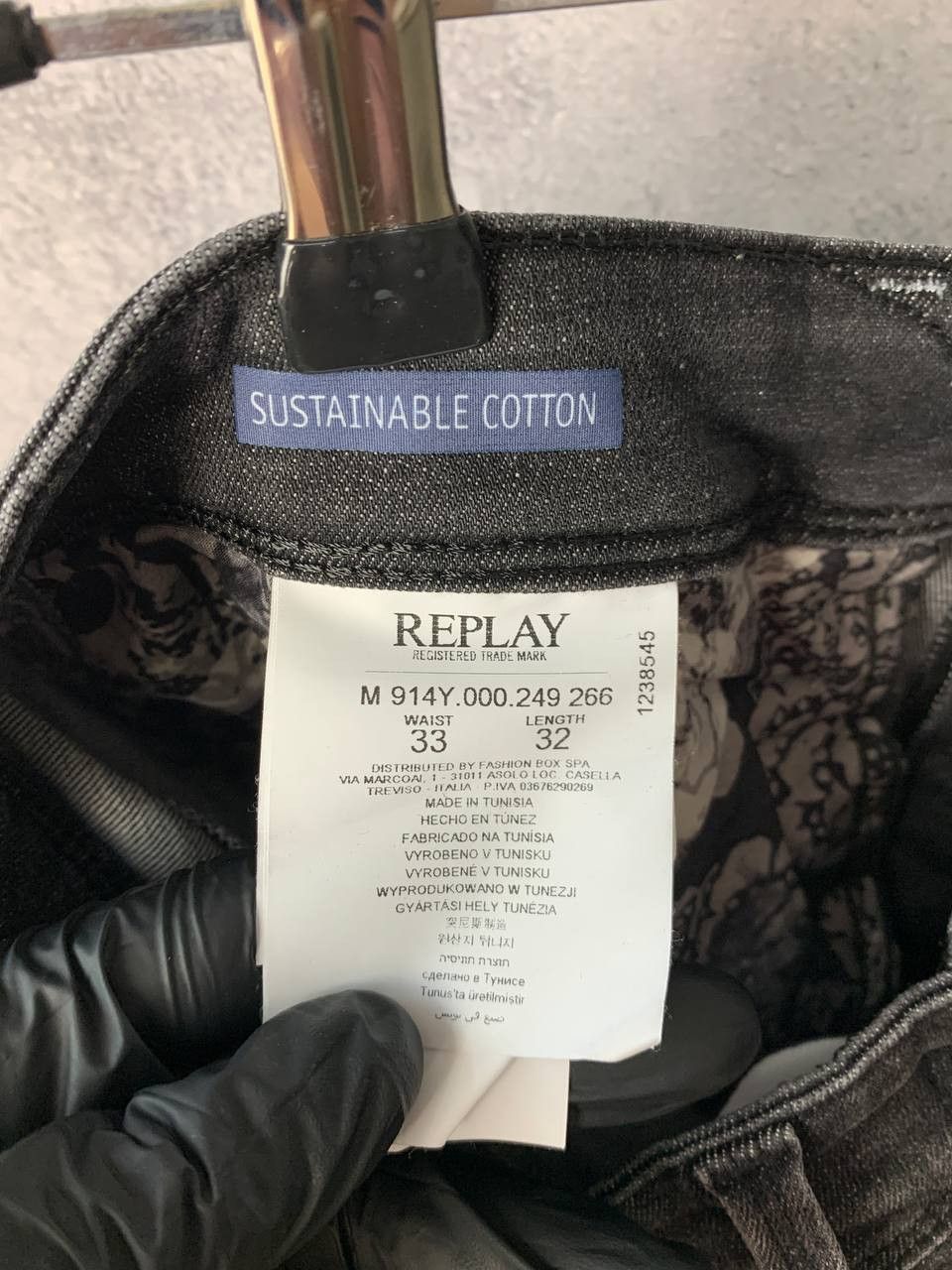 Replay REPLAY Anbass Slim Fit Jeans Denim Pants Women's size 33 Size 32" / US 10 / IT 46 - 13 Thumbnail