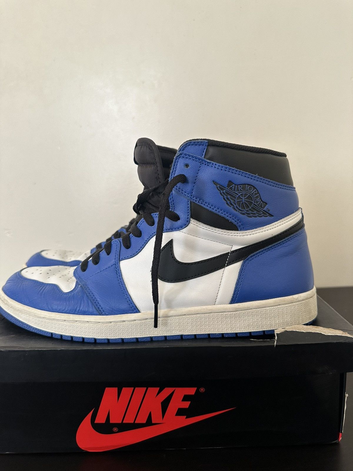 Jordan Brand Jordan 1 Retro High Game Royal Size US 14 / EU 47 - 3 Thumbnail