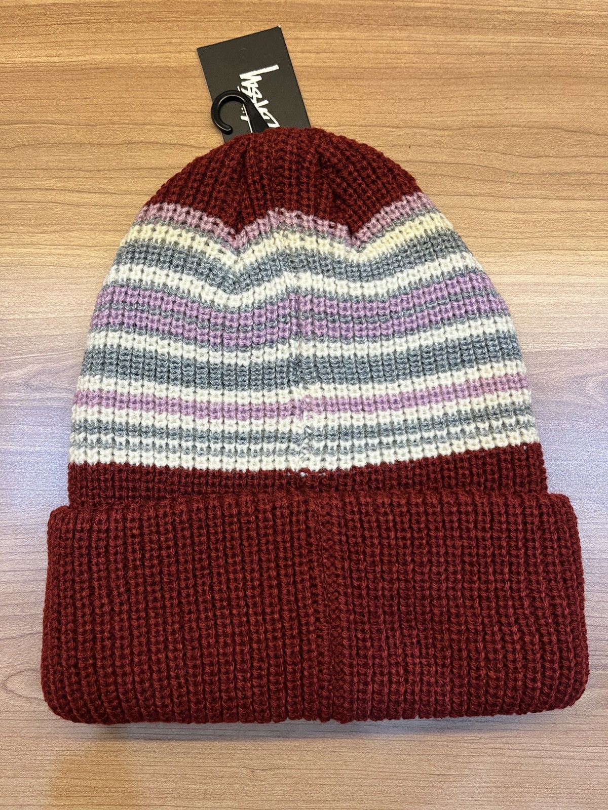 Stussy stussy striped cuff beanie hat Size ONE SIZE - 3 Thumbnail
