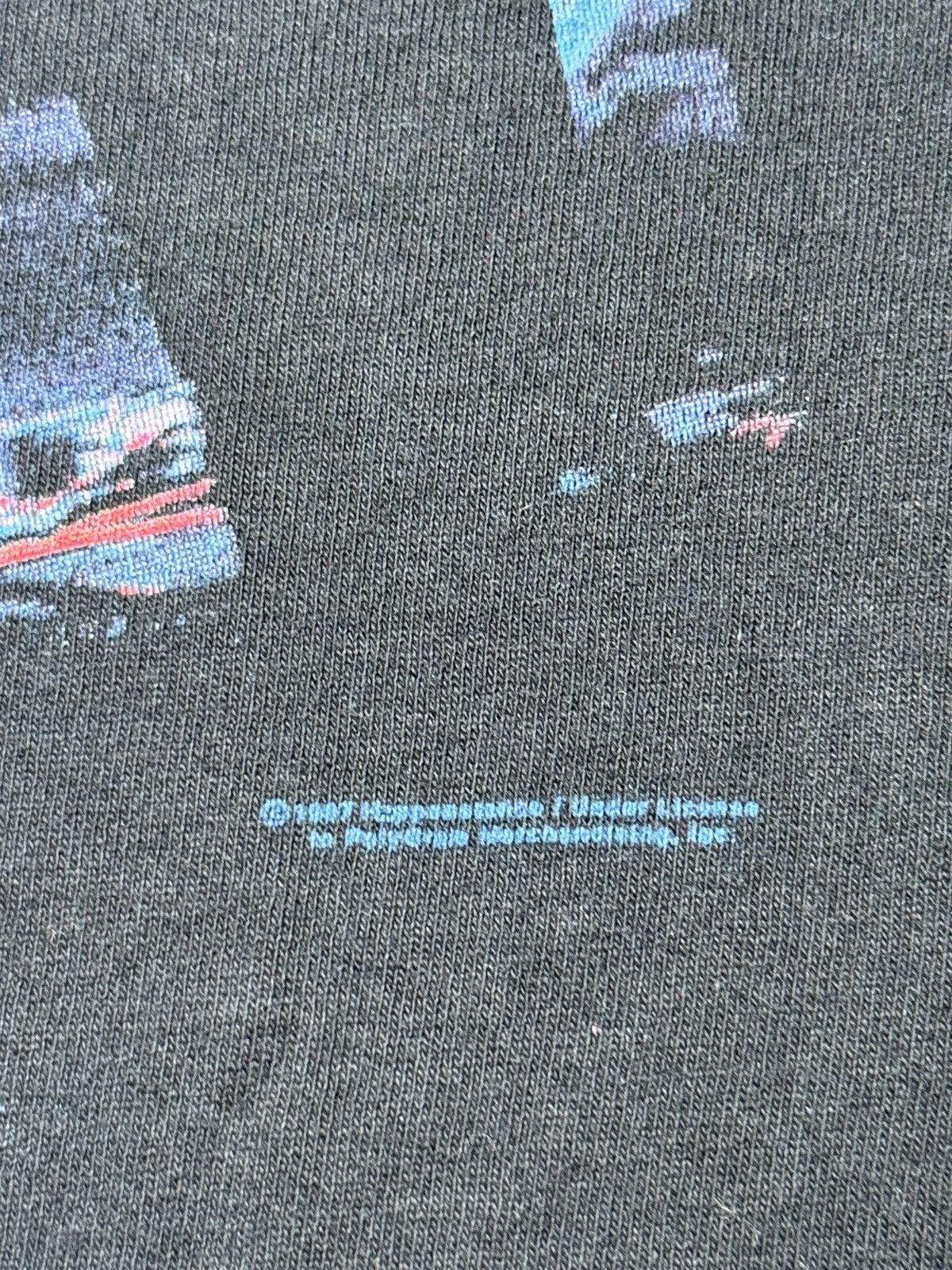 Band Tees × Vintage Vintage 90s Elton John Rocket Man Lion King Tour T Shirt Size US M / EU 48-50 / 2 - 3 Thumbnail