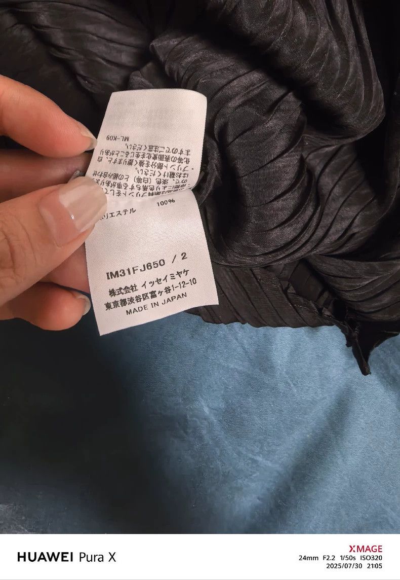 Issey Miyake Issey Miyake size:2 Black twill vest Size XS / US 0-2 / IT 36-38 - 2 Thumbnail