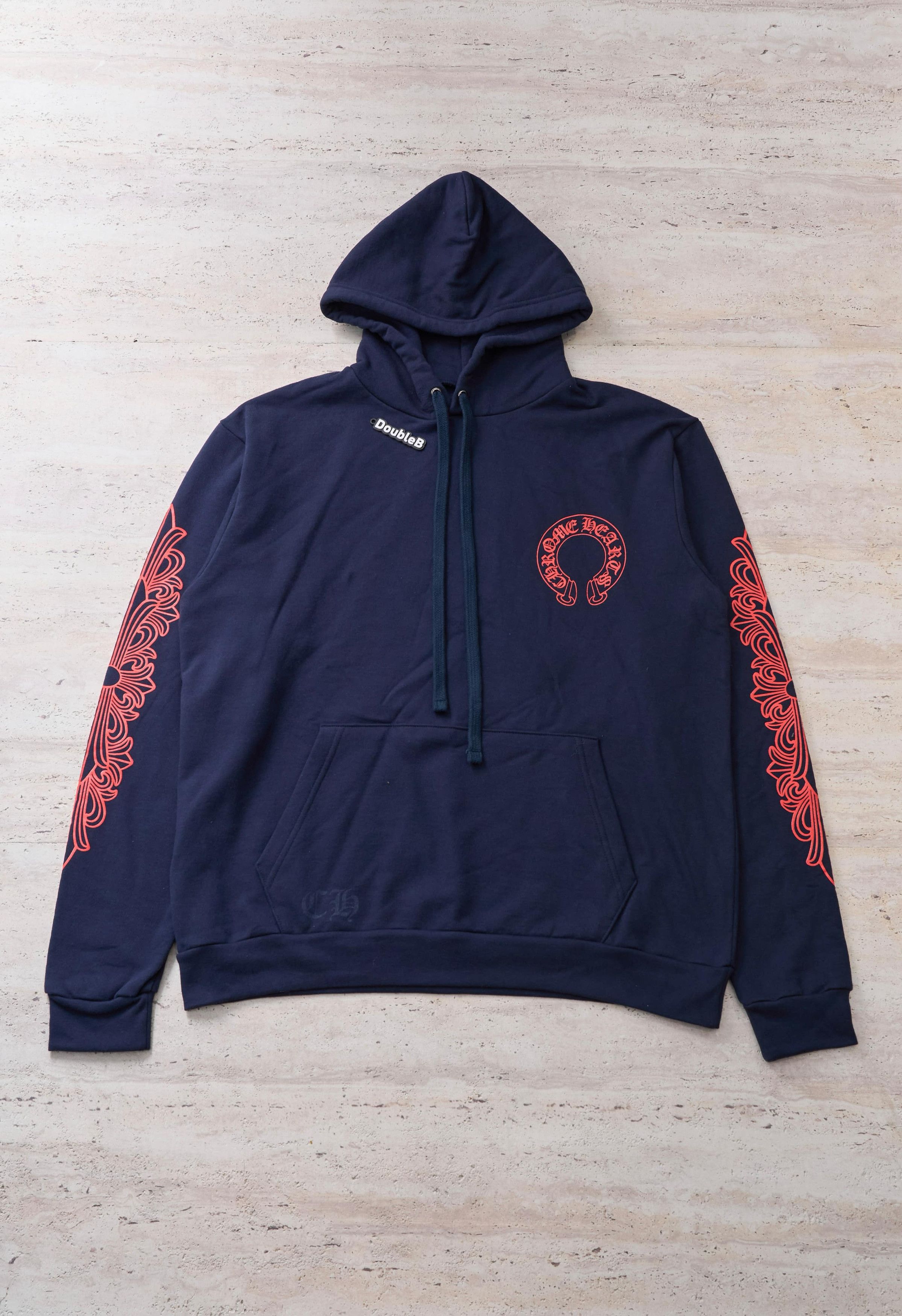 専用 Chrome Hearts Horseshoe Floral Fleece Chrome Hearts Horseshoe