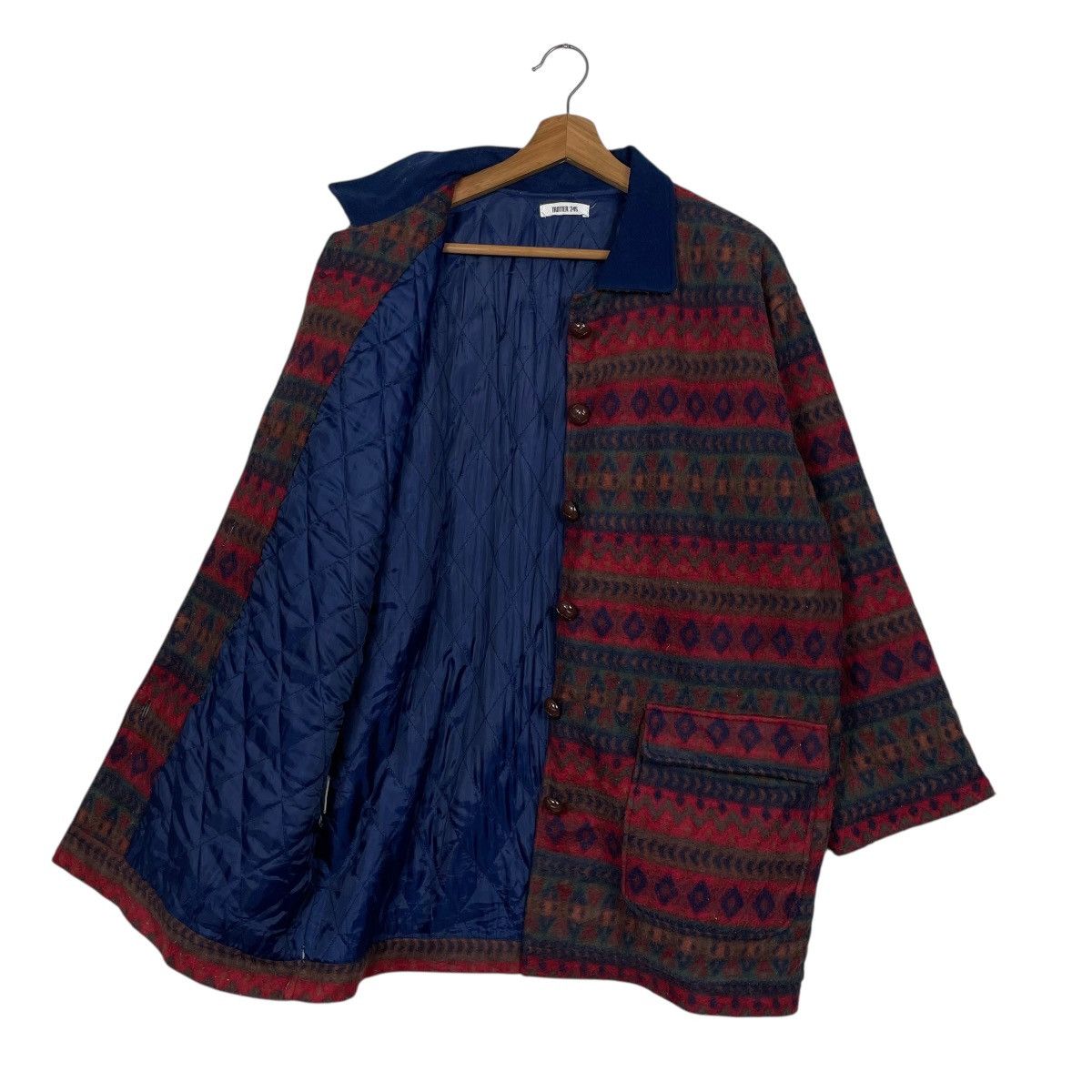 Japanese Brand Japanese Brand Trotter 245 Multicolor Abstract Jacket Size US L / EU 52-54 / 3 - 9 Thumbnail
