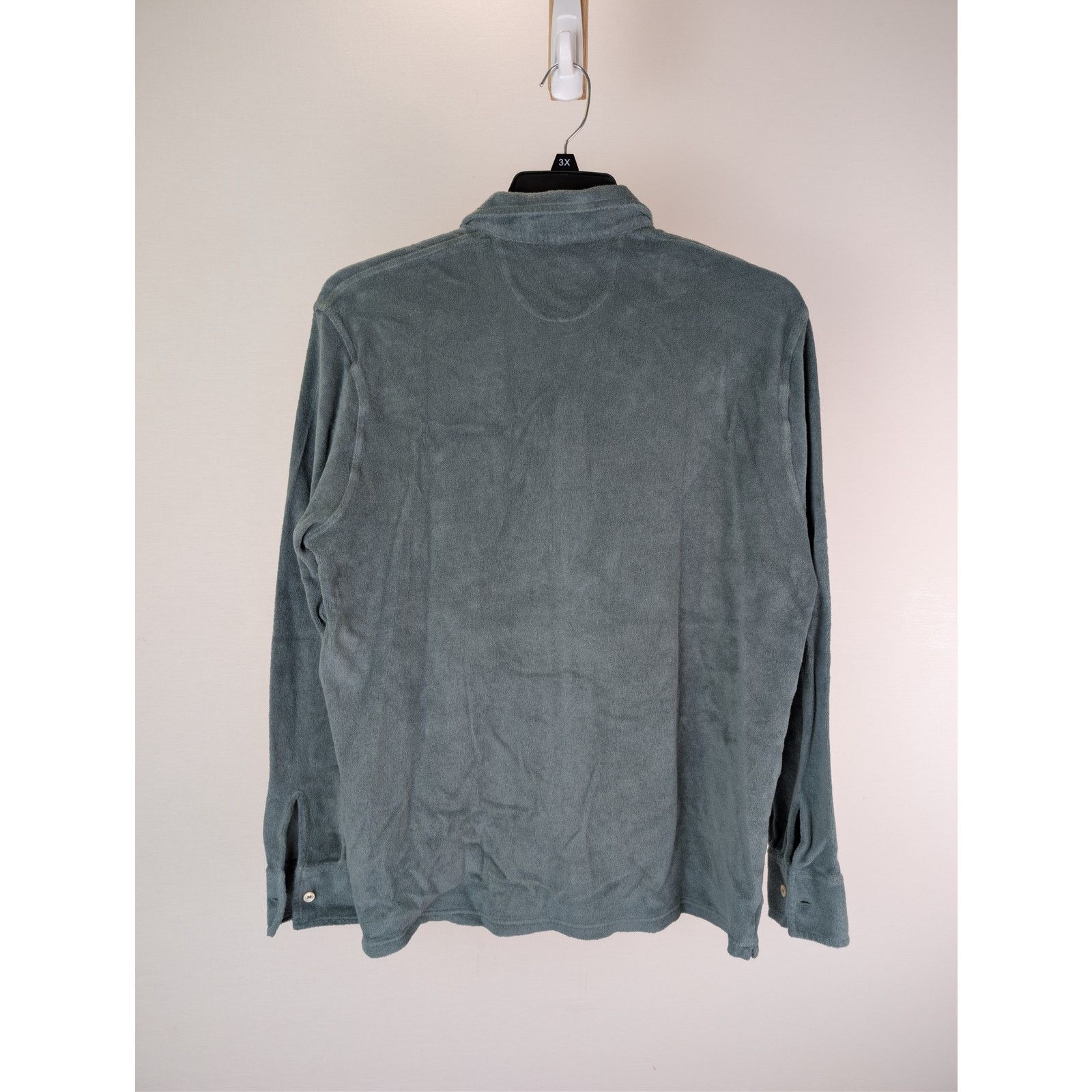 Fedeli o1rshd1 CC20 Front Pocket Suede Shirt in Green Size US M / EU 48-50 / 2 - 10 Thumbnail