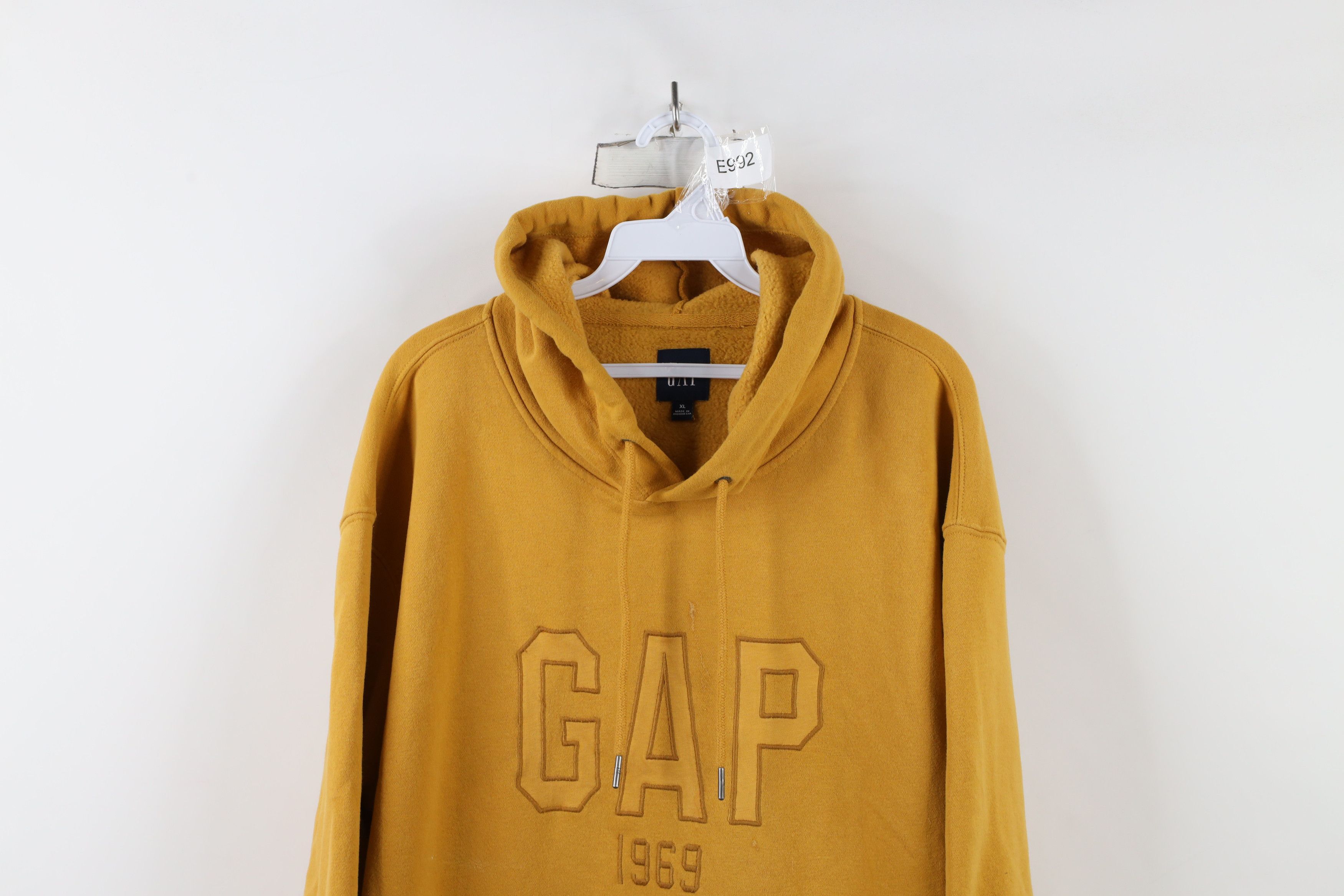 Gap × Vintage Vintage Y2K Gap Block Letter Spell Out Hoodie Sweatshirt Size US XL / EU 56 / 4 - 2 Thumbnail