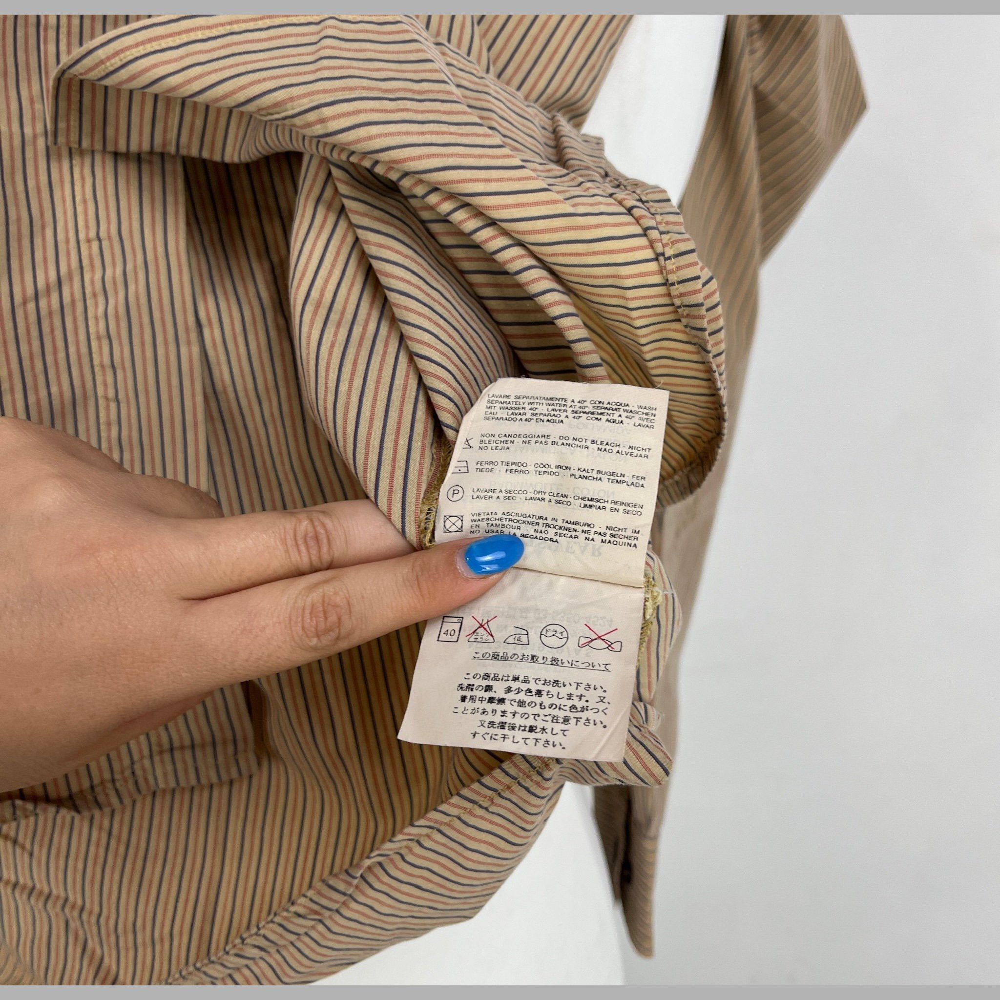 C.P. Company Camicia CP Company A righe Y2K – Taglia 4 Size US XL / EU 56 / 4 - 11 Thumbnail