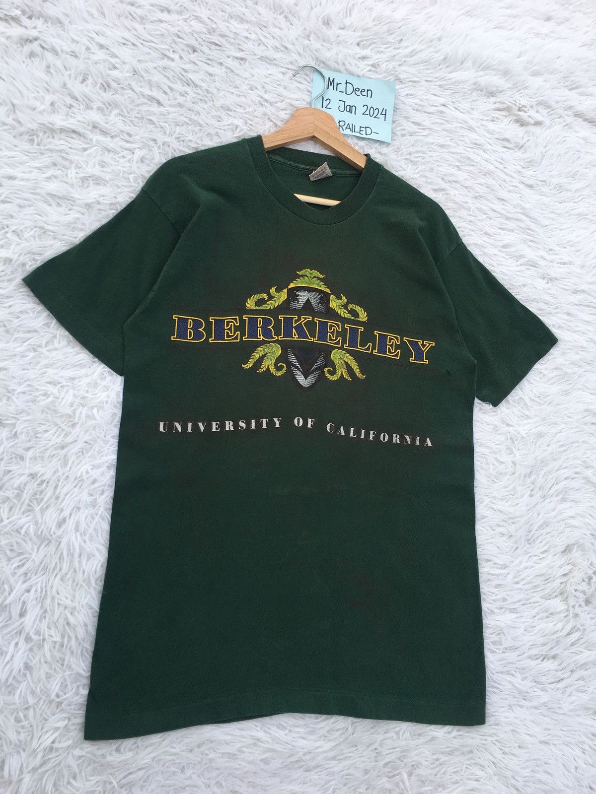 Vintage Rare Vintage Berkeley University of California Tshirt Size US M / EU 48-50 / 2 - 2 Thumbnail