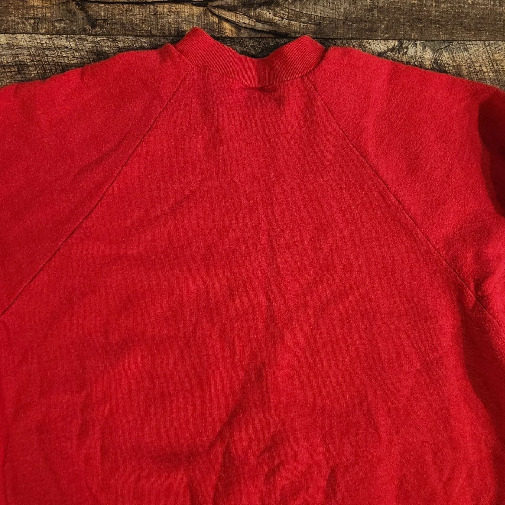 Fruit Of The Loom Vintage Fruit of the Loom Crewneck Sweatshirt Sz XL L Red Men Regular Pullover All Seasons Heavyweight USA Made 90s Retro Hipster Size US L / EU 52-54 / 3 - 6 Thumbnail