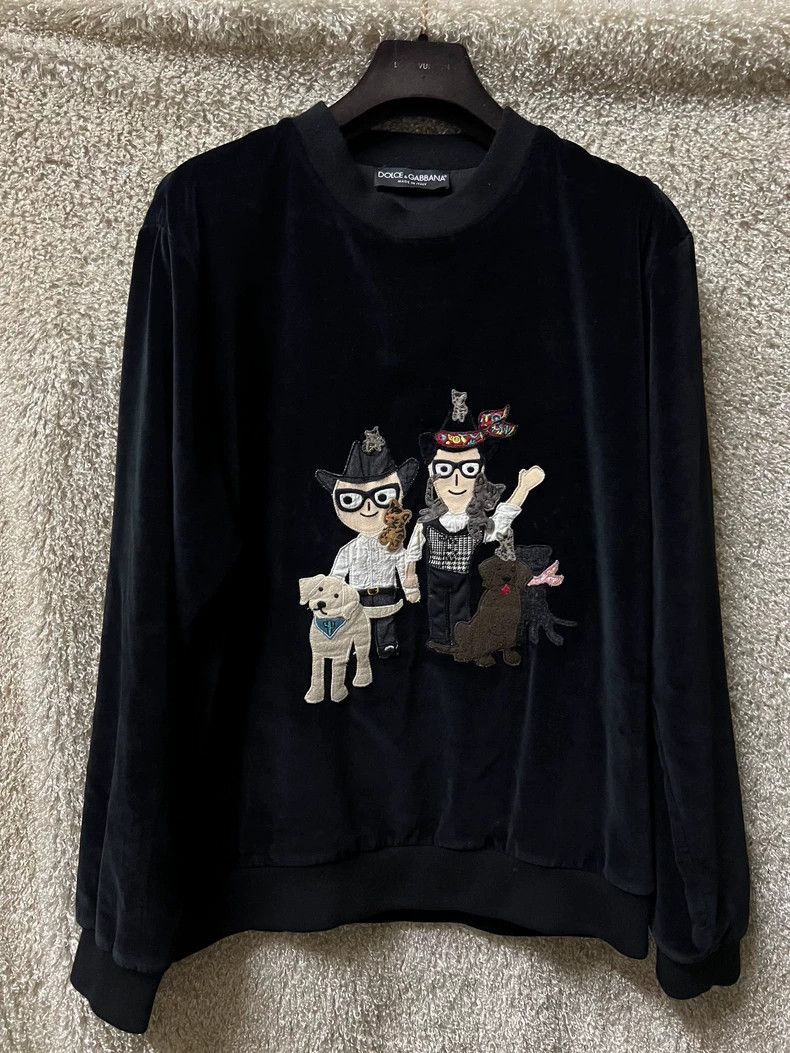 Dolce & Gabbana Dolce Gabbana Men's Casual Crewneck Sweatshirt Size US M / EU 48-50 / 2 - 1 Thumbnail