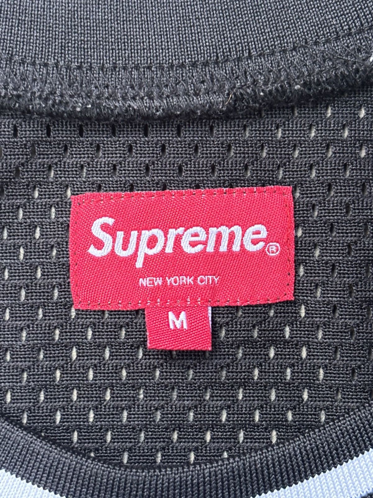 Supreme Supreme Rhinestone Basketball Black Jersey SS19 Collection Size US L / EU 52-54 / 3 - 4 Thumbnail