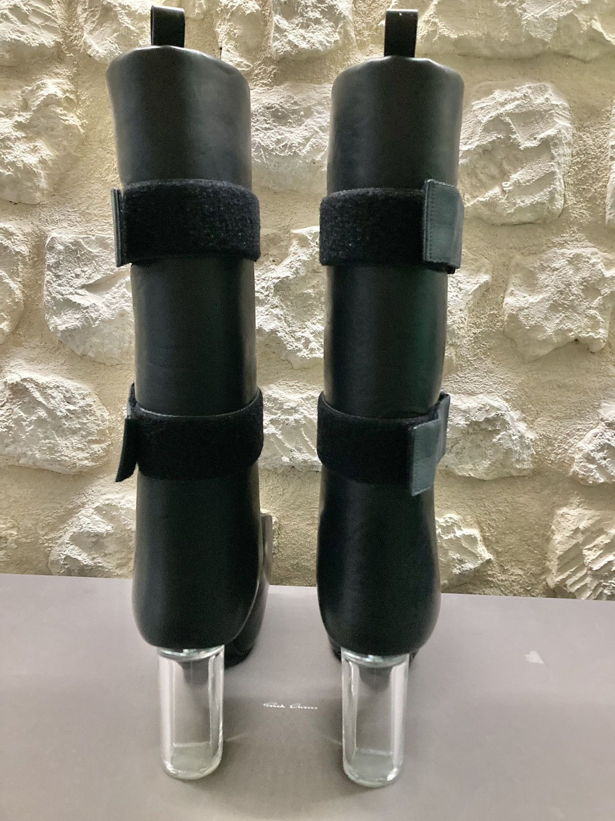 Rick Owens NEVER WORN / Splint Platform Boots by Rick Owens Size US 9 / EU 42 - 4 Thumbnail