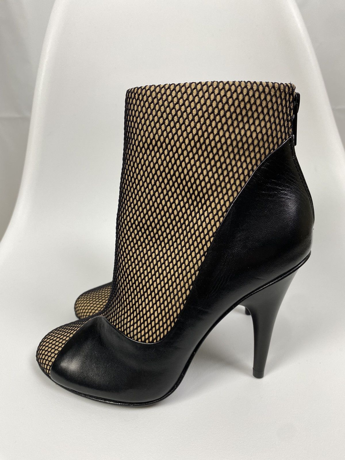 3.1 Phillip Lim 3.1 Phillip Lim Leather Ankle Boots with mesh covered insert Size US 6.5 / IT 36.5 - 4 Thumbnail